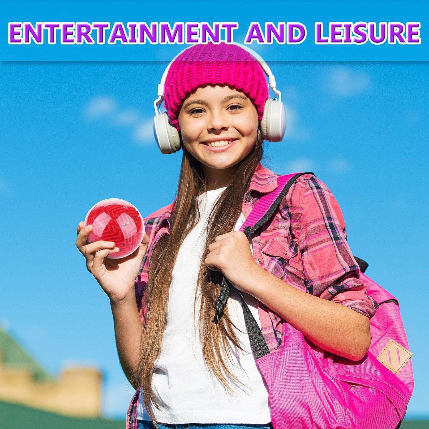 Sumind 4 Pzs Puzzle Laberinto 3D Juguete Educativo