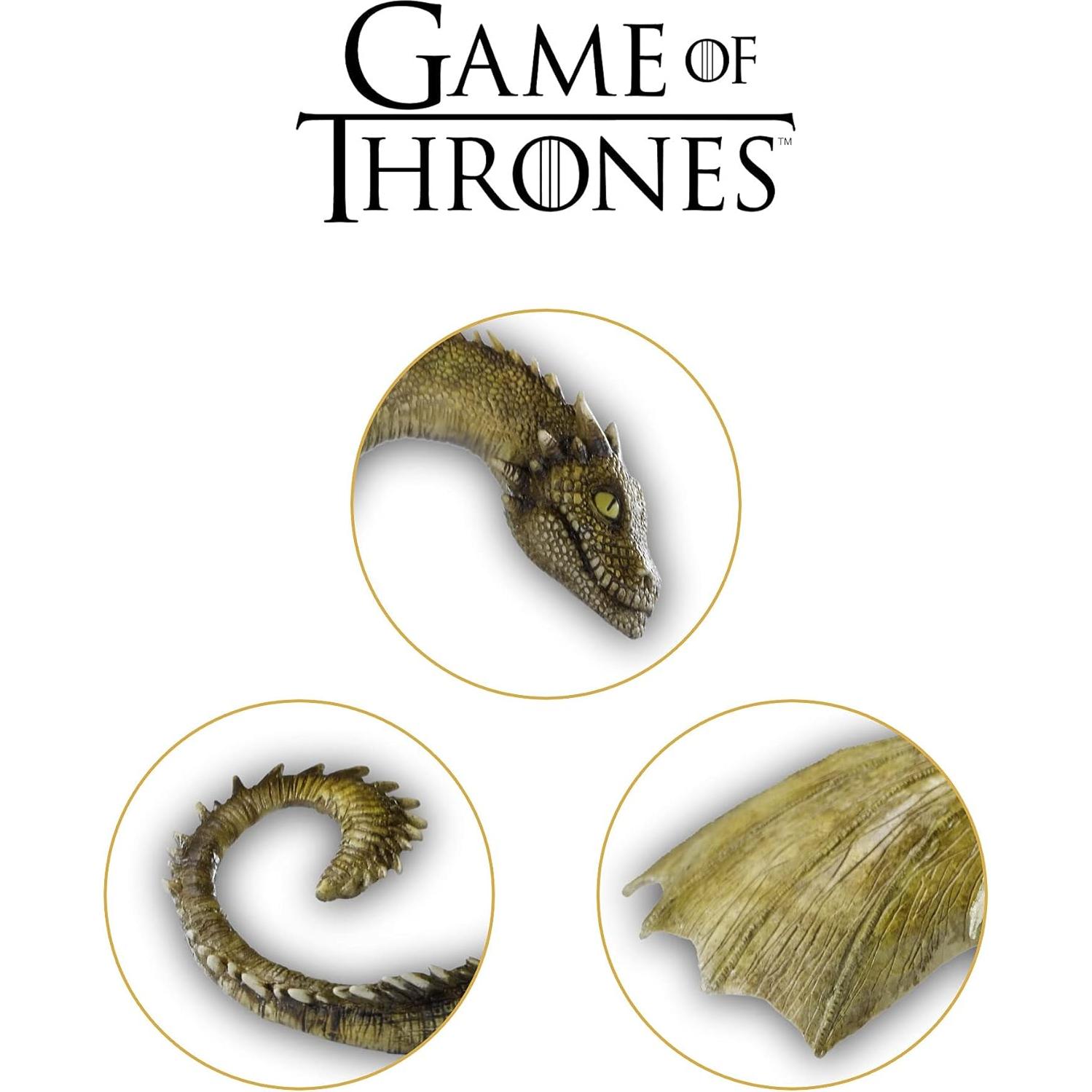 Escultura Dragón Rhaegal La Colección Noble 11.43 cm