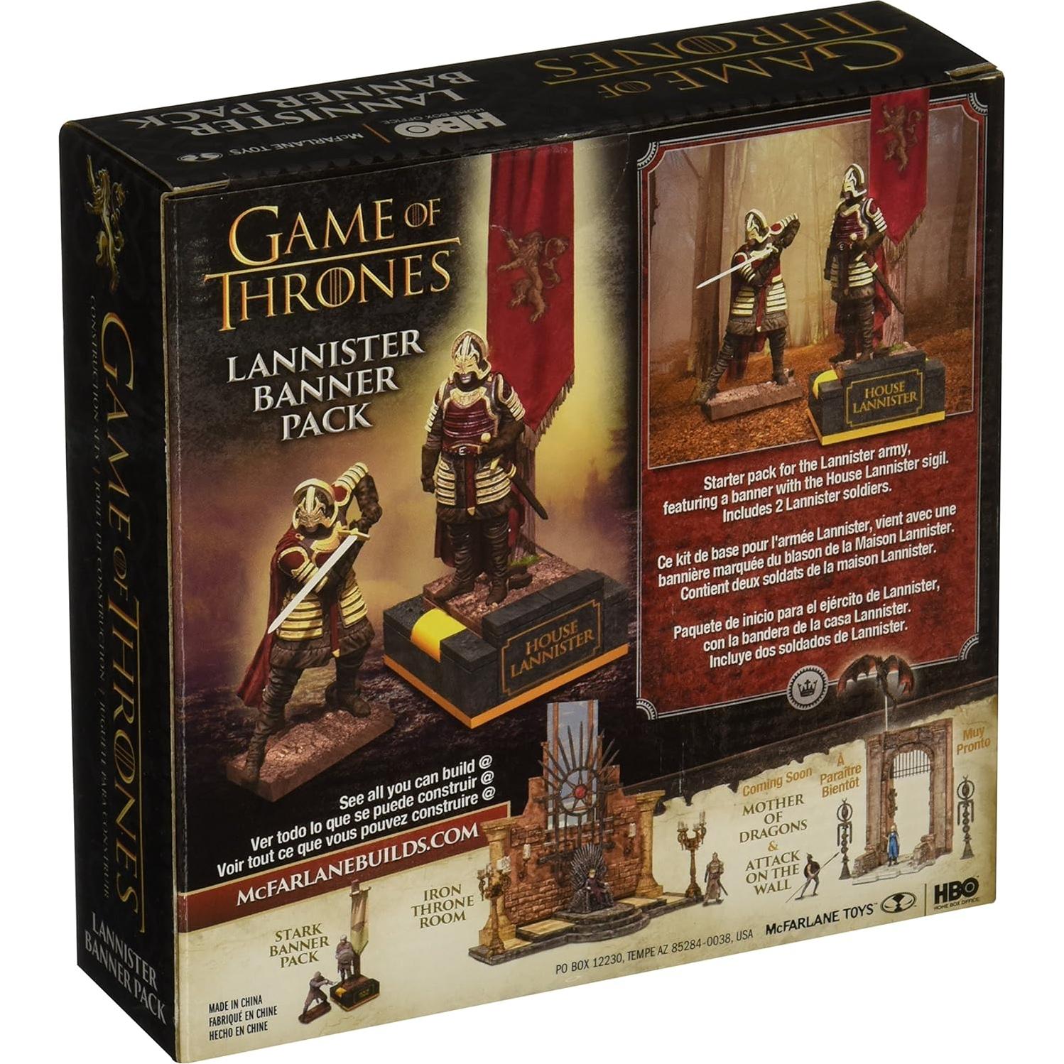 Paquete de Construcción Estandarte Lannister McFarlane Toys