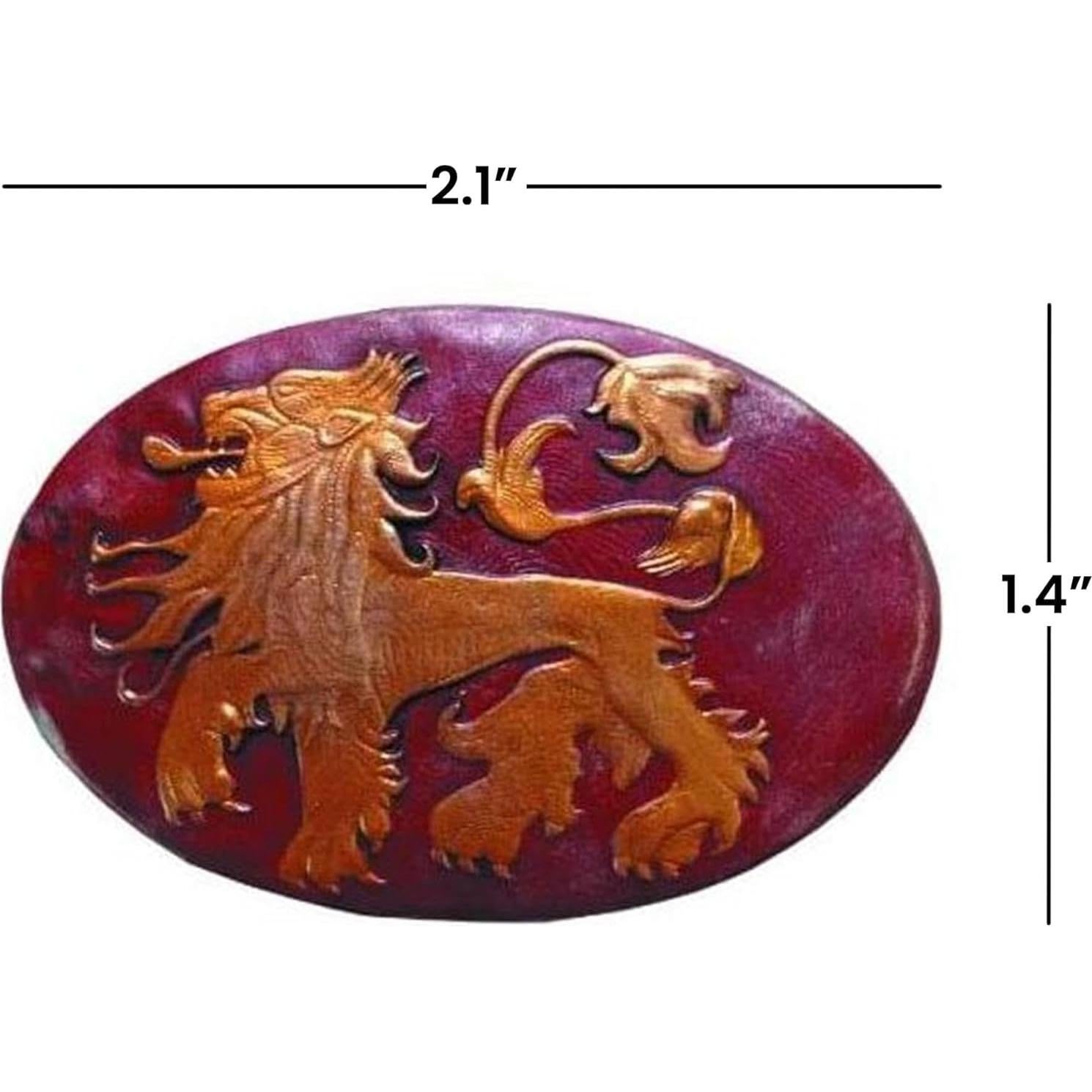 Pin Escudo Lannister Juego de Tronos 5.08x3.56cm Zinc