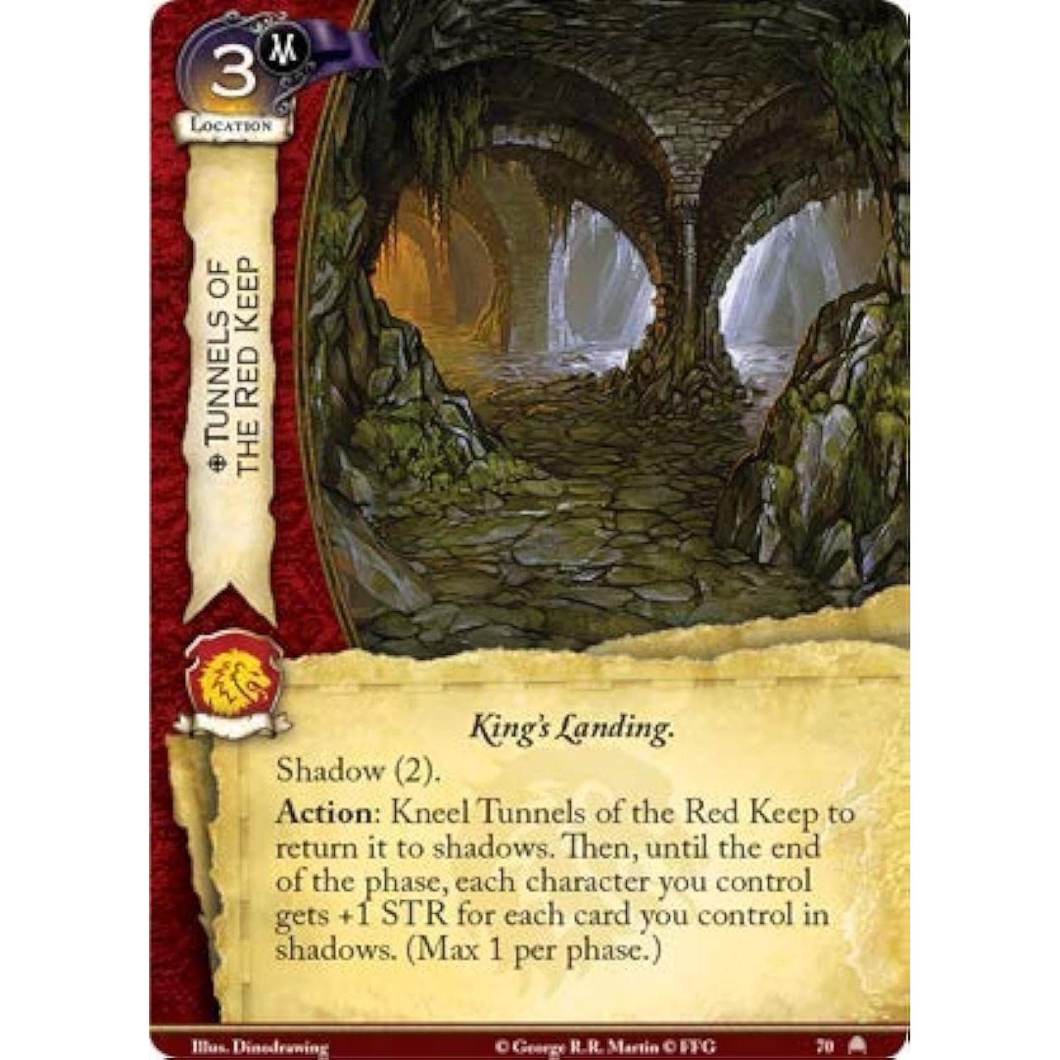 Juego de Cartas Un Juego de Tronos LCG 2da Edición - Debajo del Red Keep