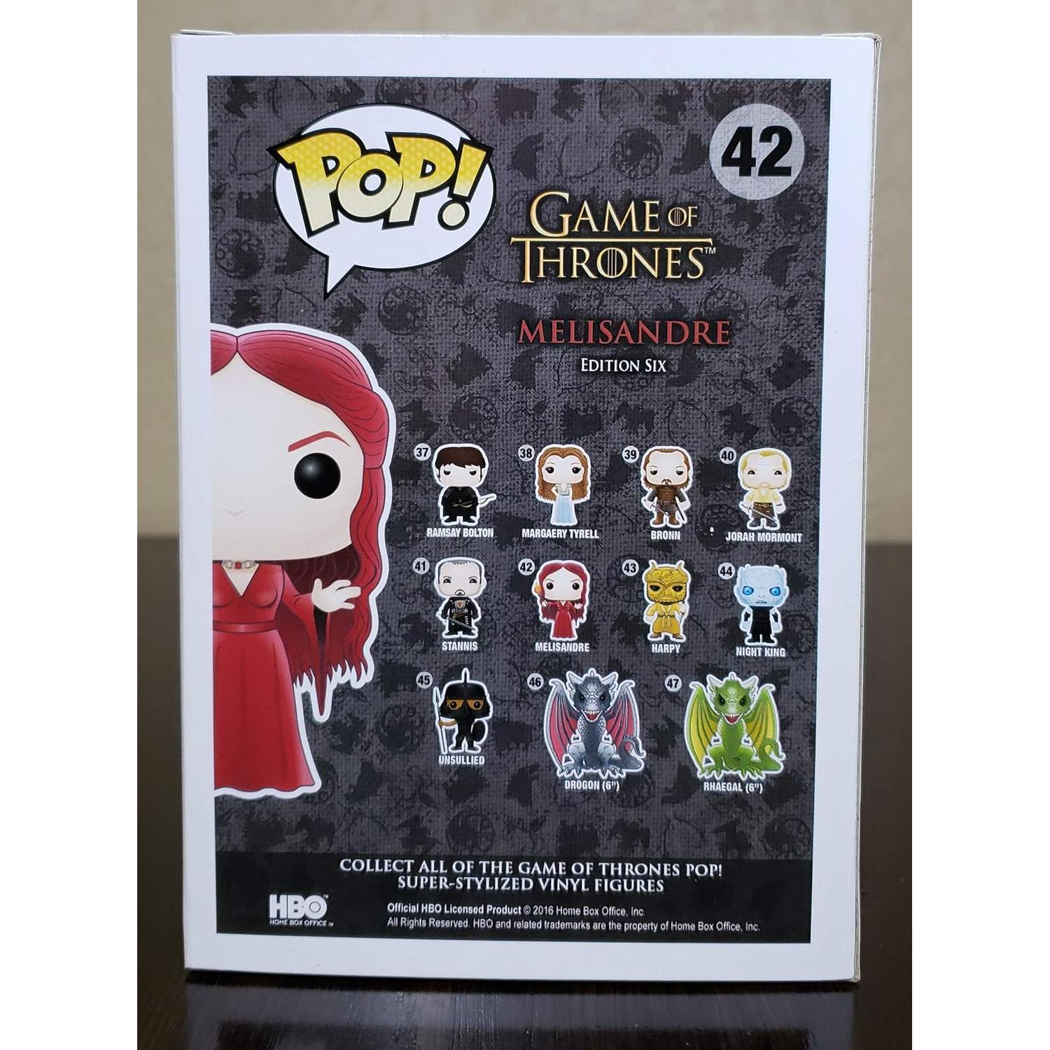 Funko Pop! Juego de Tronos Melisandre #42 Exclusivo Translúcido