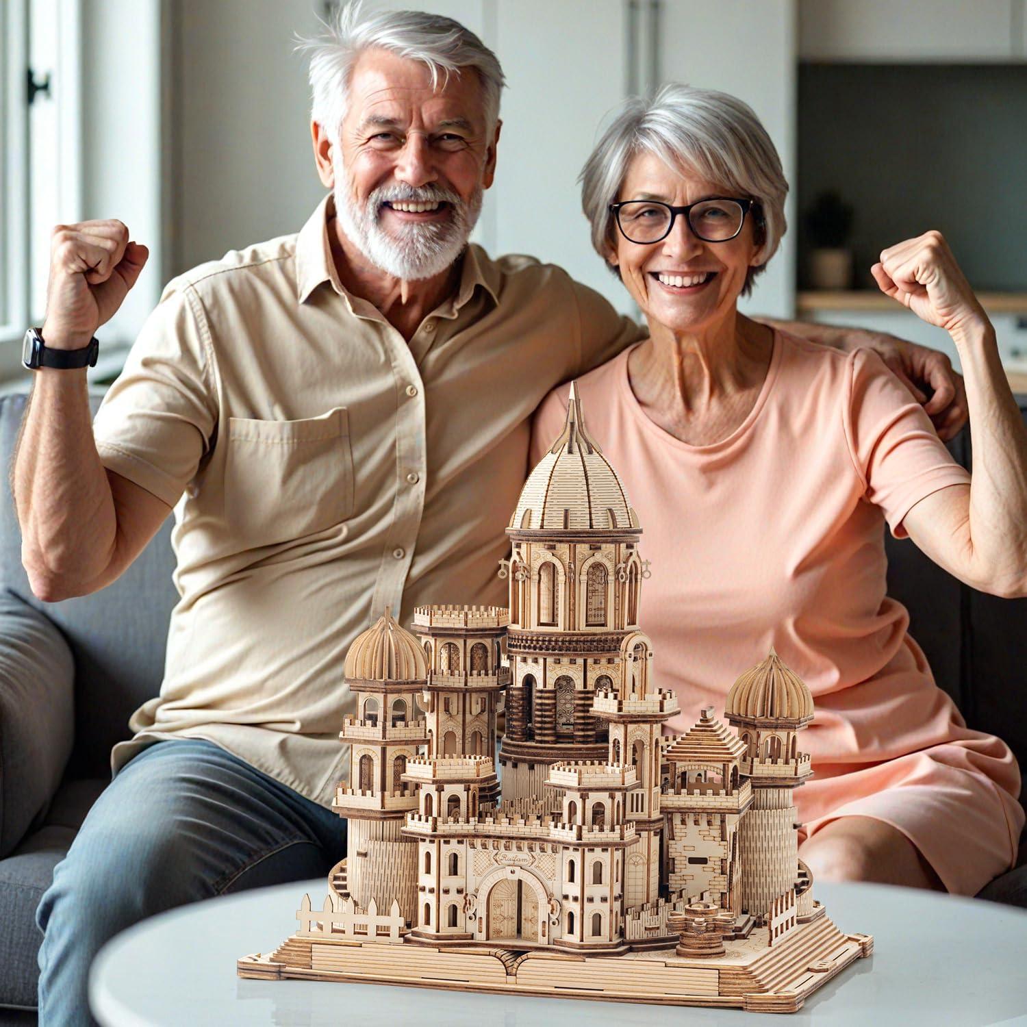 Puzzle 3D de Madera RUIFAM Castillo Encantado 1000 Piezas