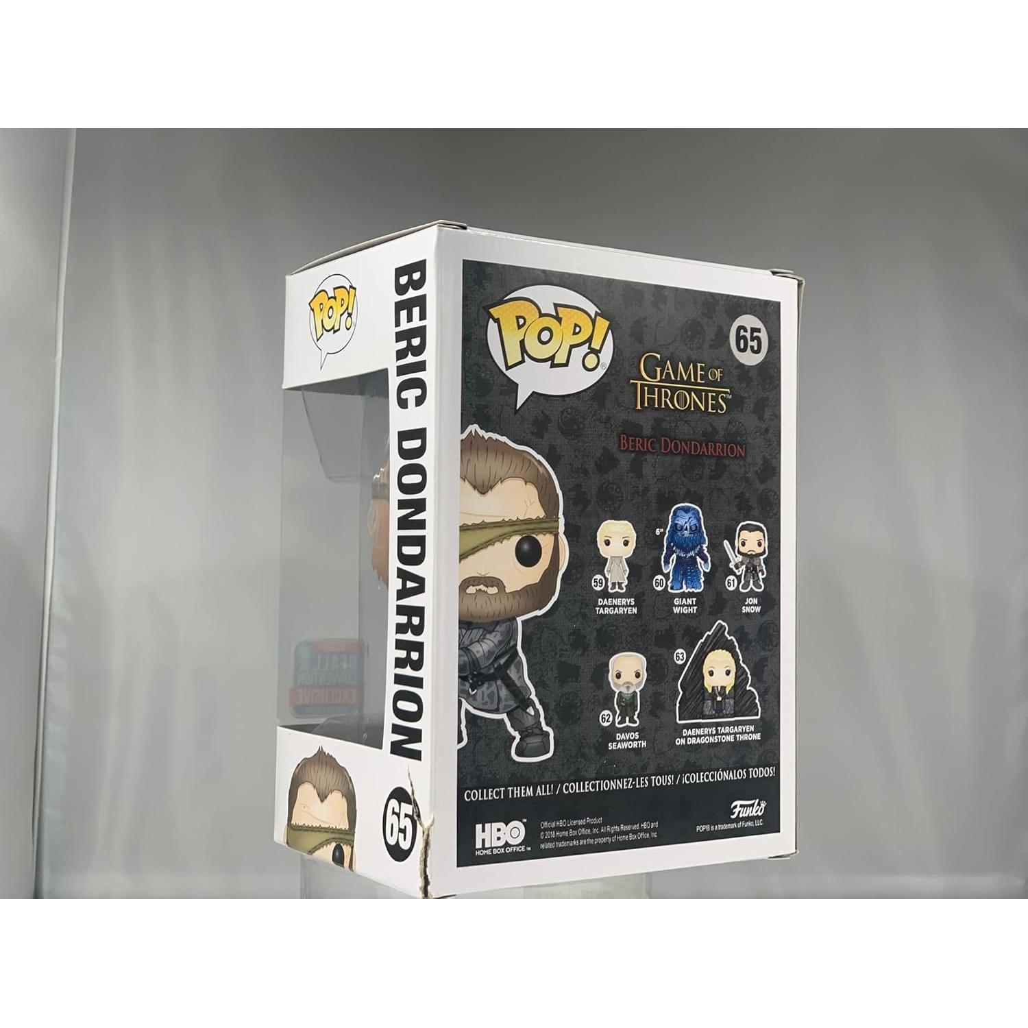 Funko POP! Juego de Tronos Beric Dondarrion con Espada
