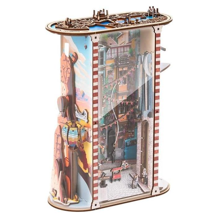 Kit de Rincón de Libros DIY Insgen Estambul 20x7.6x25.4cm