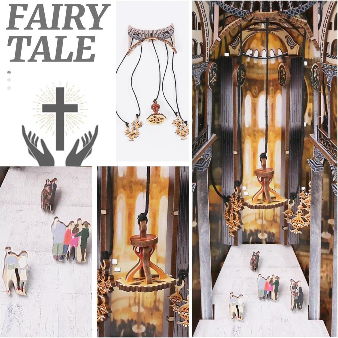 Kit de Rincón de Libros DIY Insgen Estambul 20x7.6x25.4cm