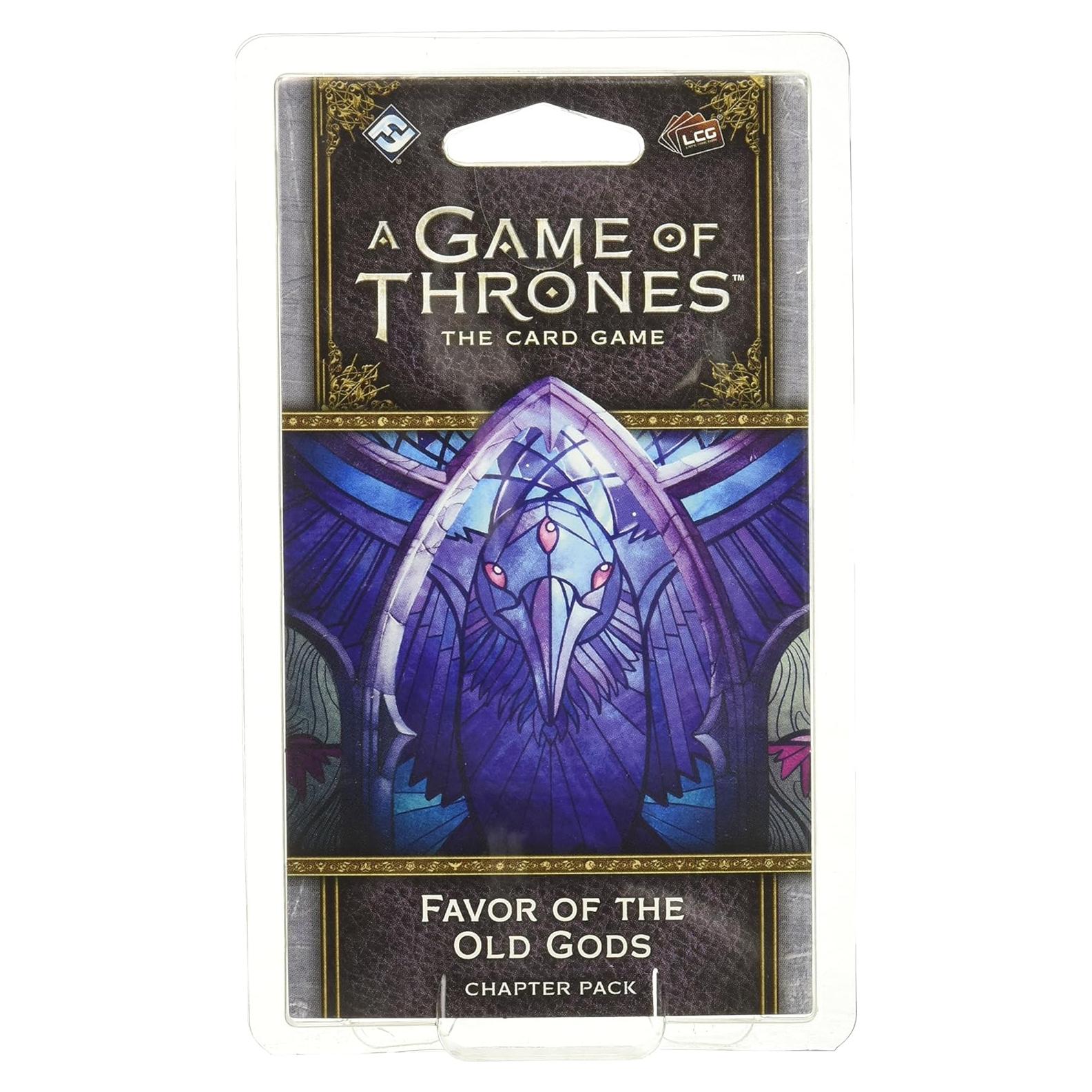 Juego de Cartas Un Juego de Tronos LCG Favor de los Viejos Dioses