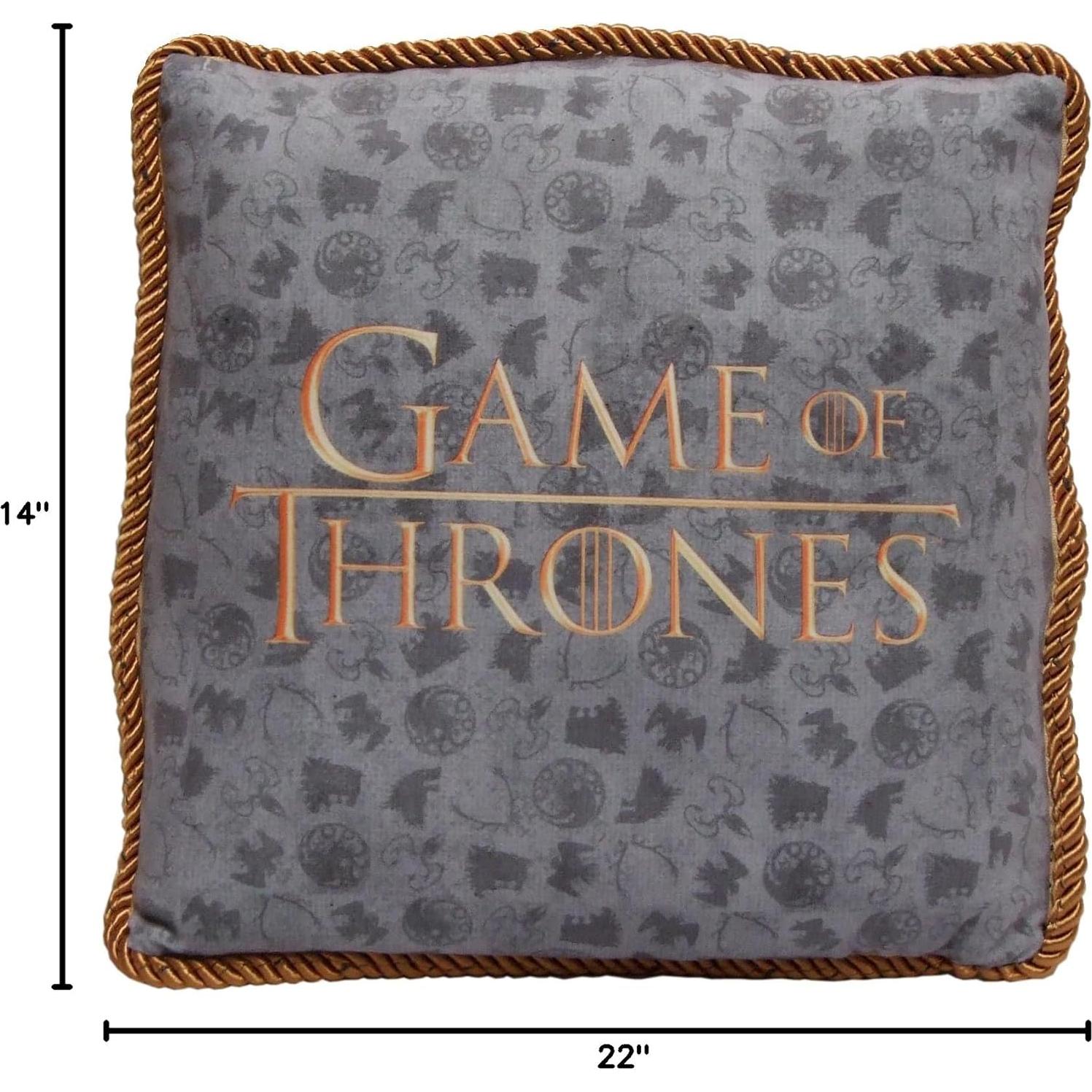 Cojín Decorativo Juego de Tronos Fábrica Entretenimiento 35.5x35.5cm