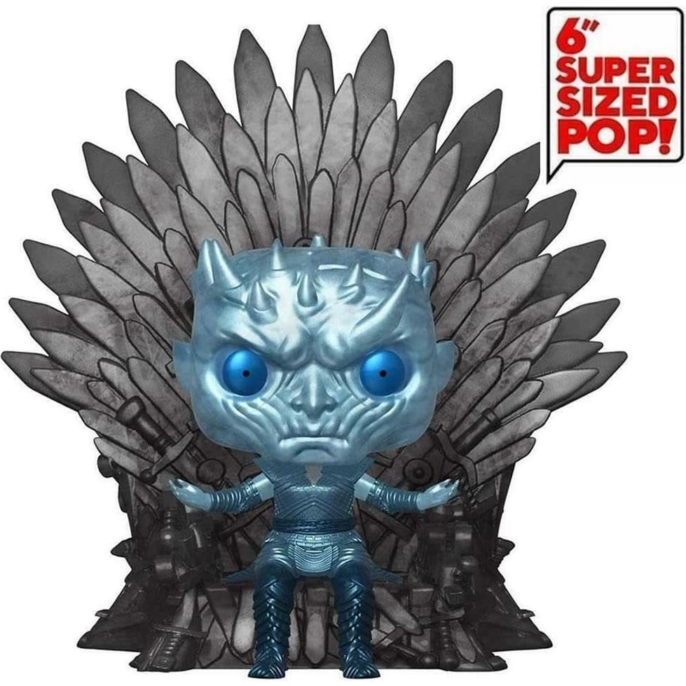 Funko POP! Rey de la Noche Metálico en Trono - Juego de Tronos