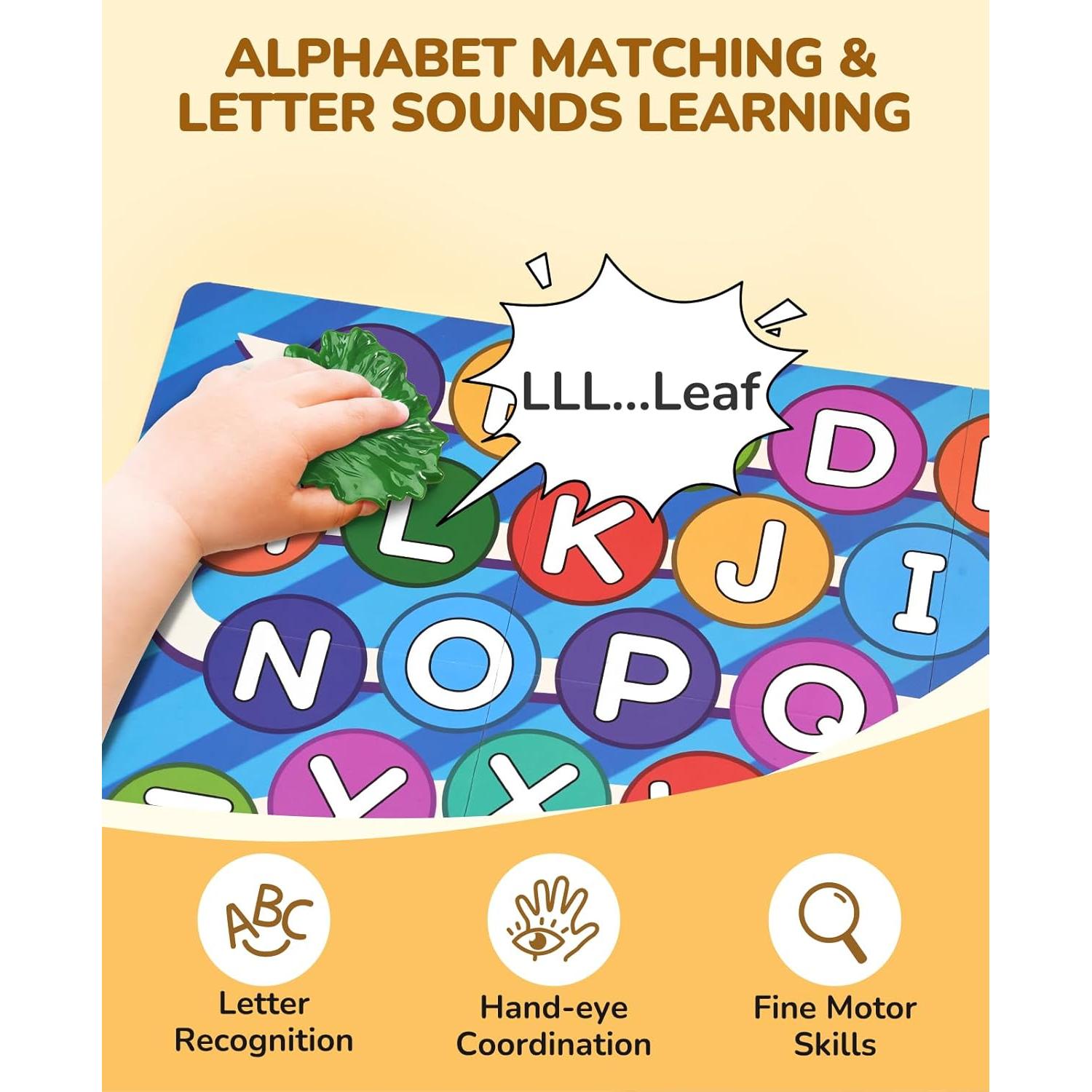 Juego de Alfabeto Misterioso JoyCat 26 PCS para Niños