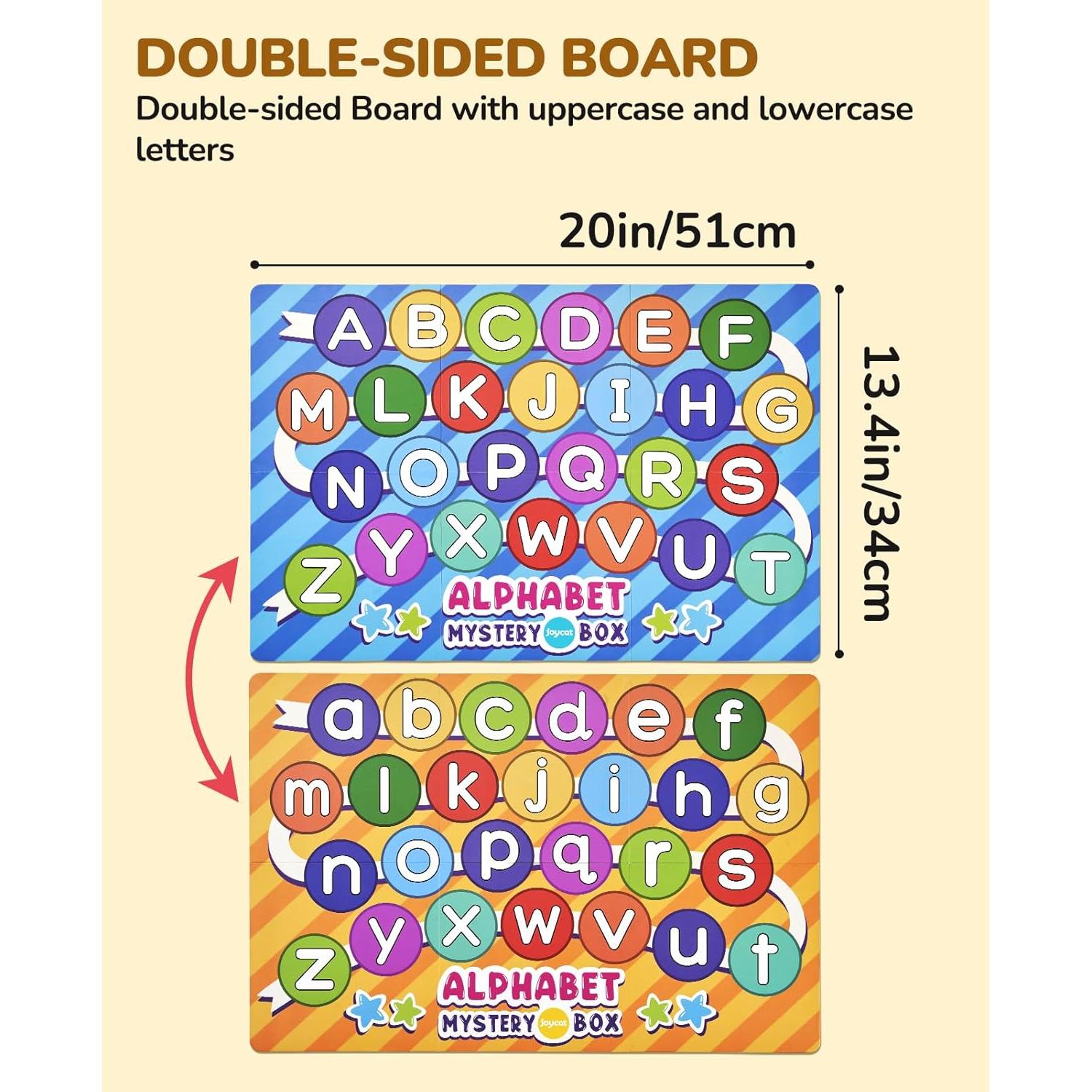 Juego de Alfabeto Misterioso JoyCat 26 PCS para Niños