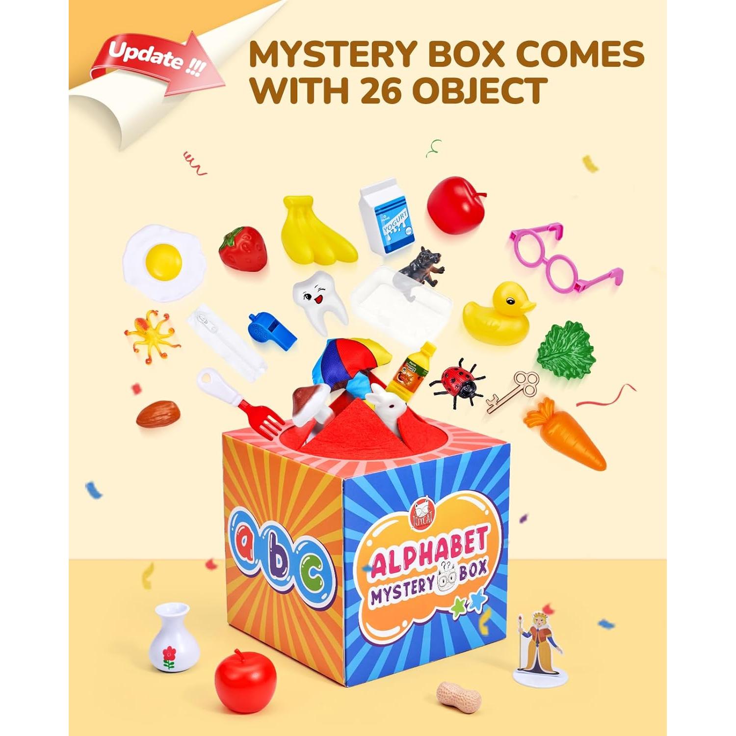 Juego de Alfabeto Misterioso JoyCat 26 PCS para Niños