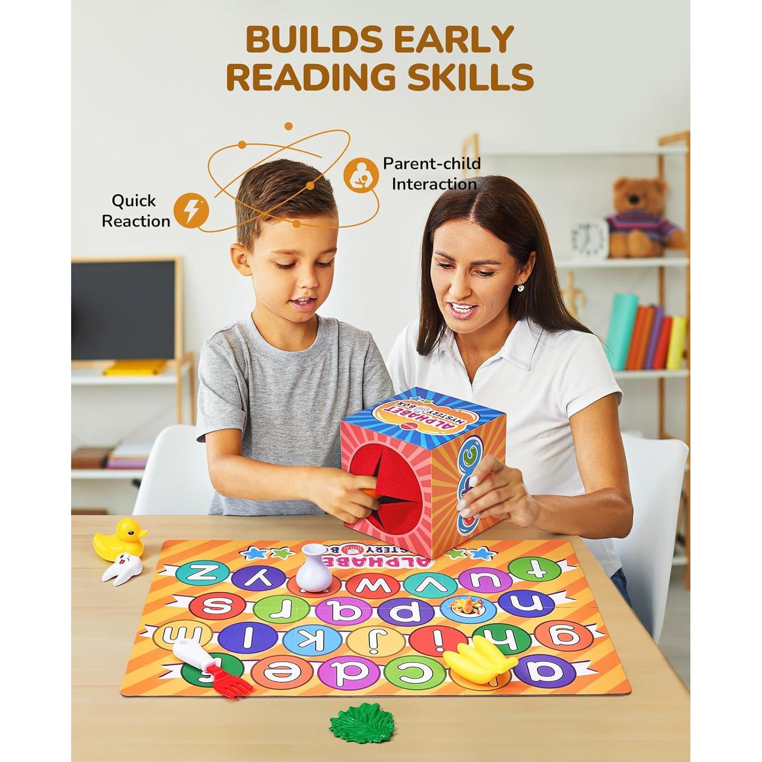 Juego de Alfabeto Misterioso JoyCat 26 PCS para Niños