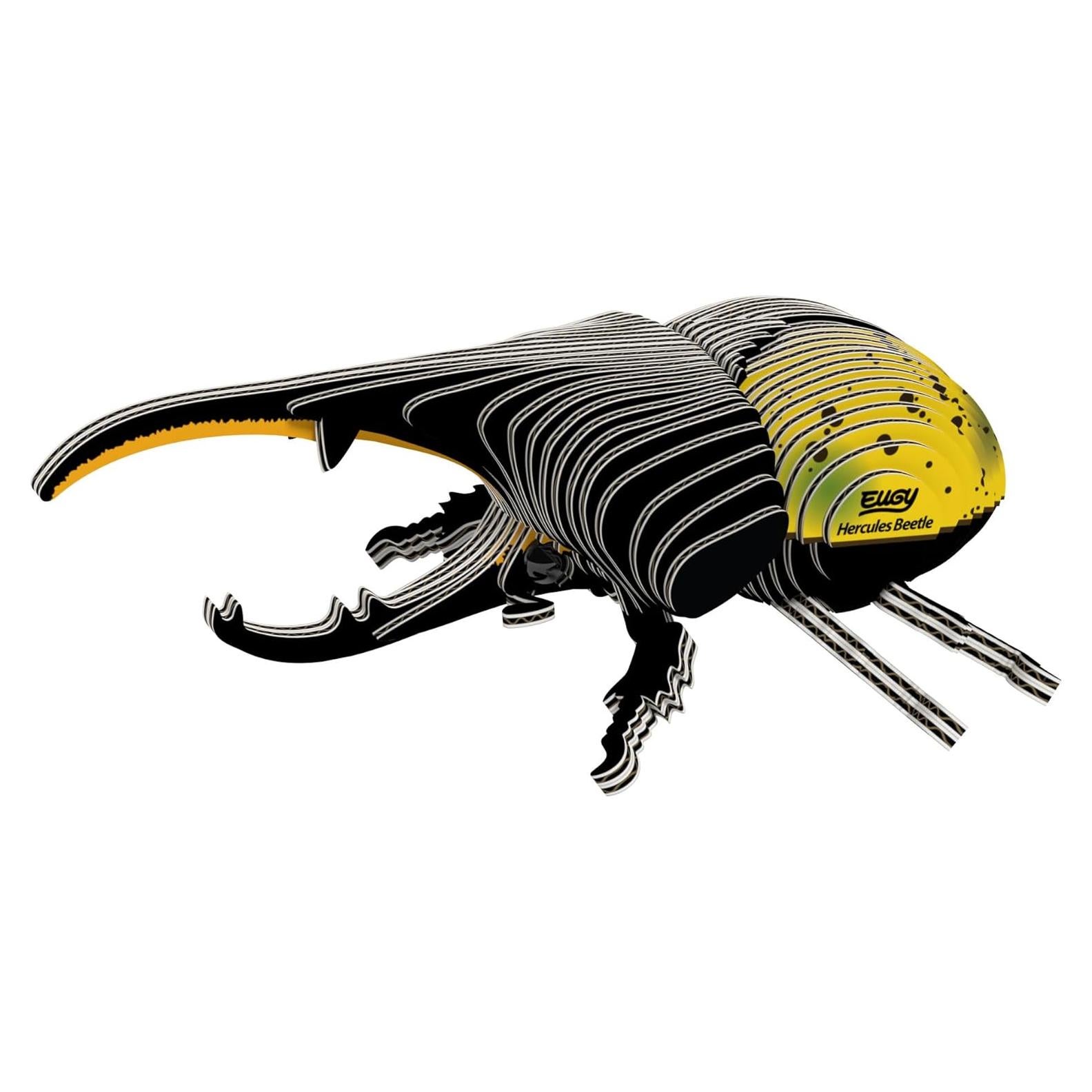 Rompecabezas 3D Escarabajo Hécules Eugy - 42 Piezas Ecológico