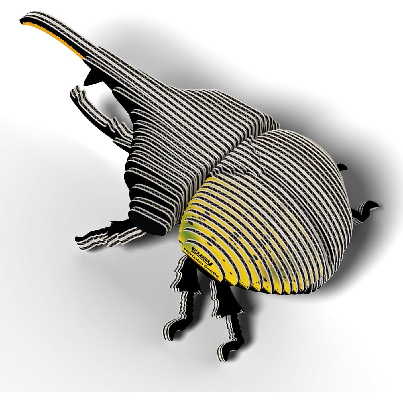 Rompecabezas 3D Escarabajo Hécules Eugy - 42 Piezas Ecológico