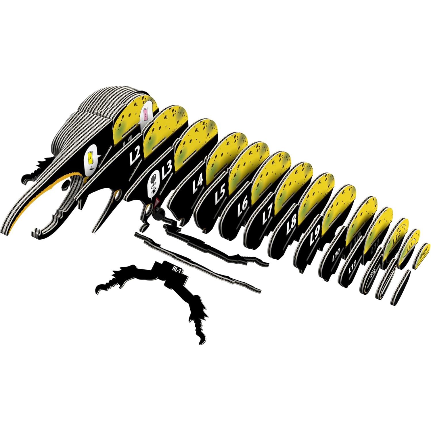 Rompecabezas 3D Escarabajo Hécules Eugy - 42 Piezas Ecológico