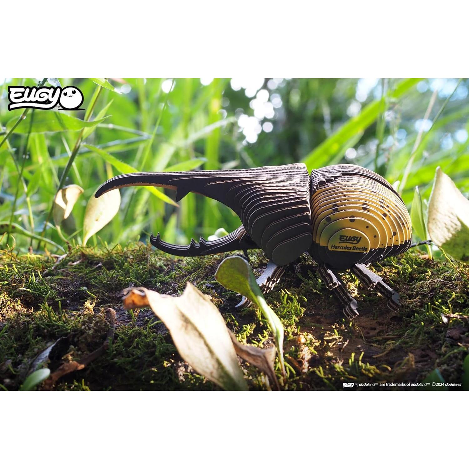 Rompecabezas 3D Escarabajo Hécules Eugy - 42 Piezas Ecológico