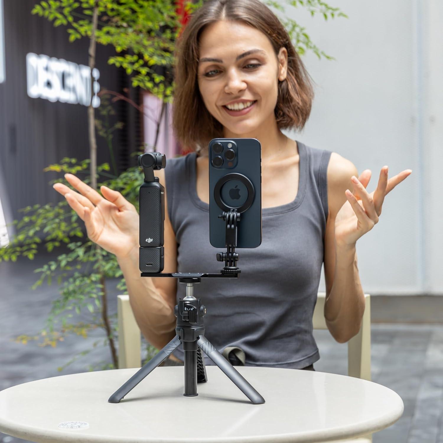 Soporte Magnético para Teléfono DJI Osmo Pocket 3 Ajustable