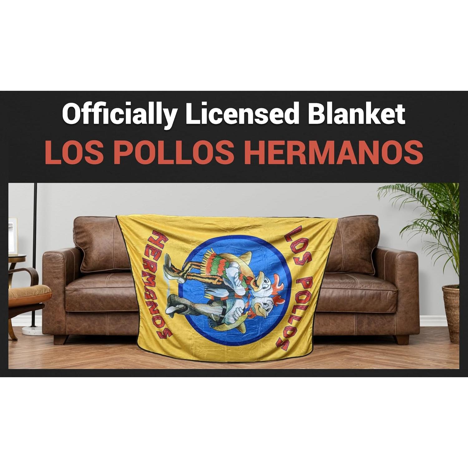 Manta de lana Los Pollos Hermanos Breaking Bad 114x152 cm