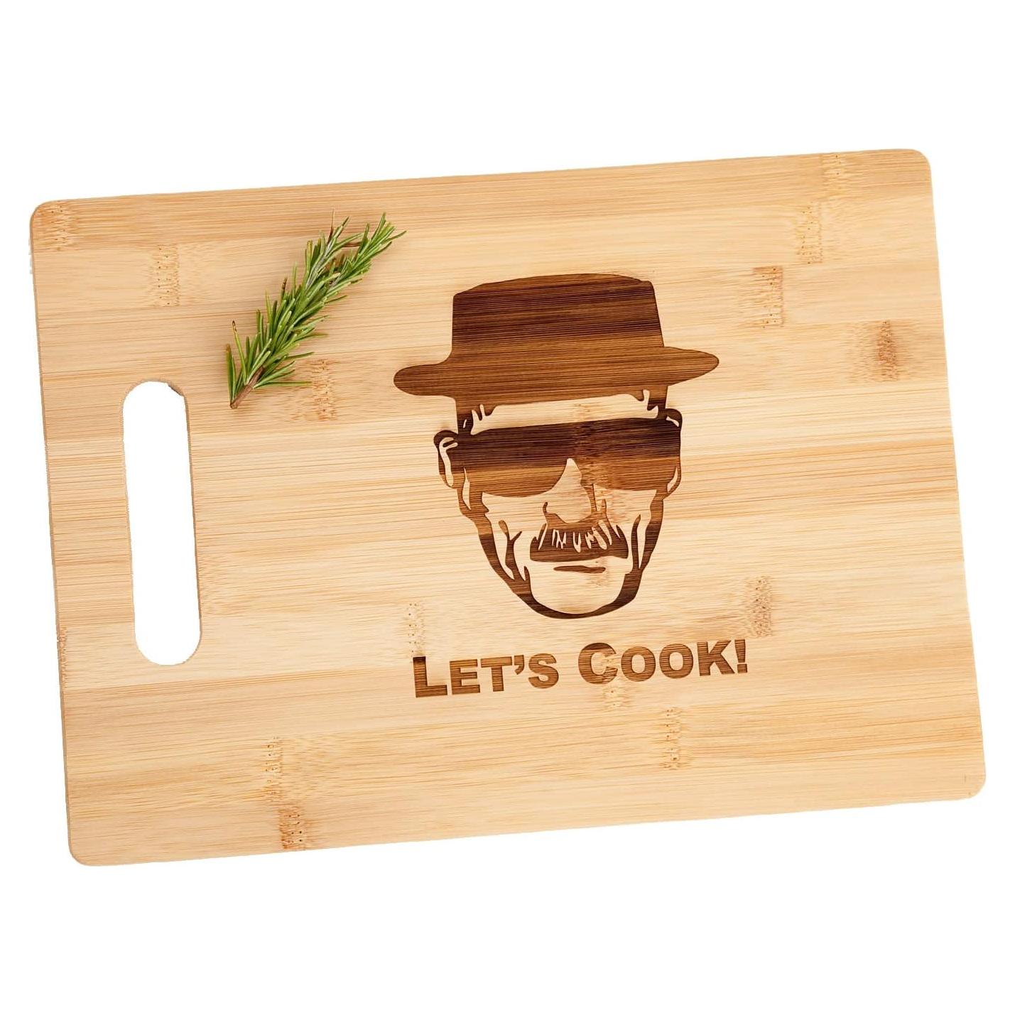 Tabla de Cortar de Bambú Moso La Anfitriona 33x24 cm Grabada