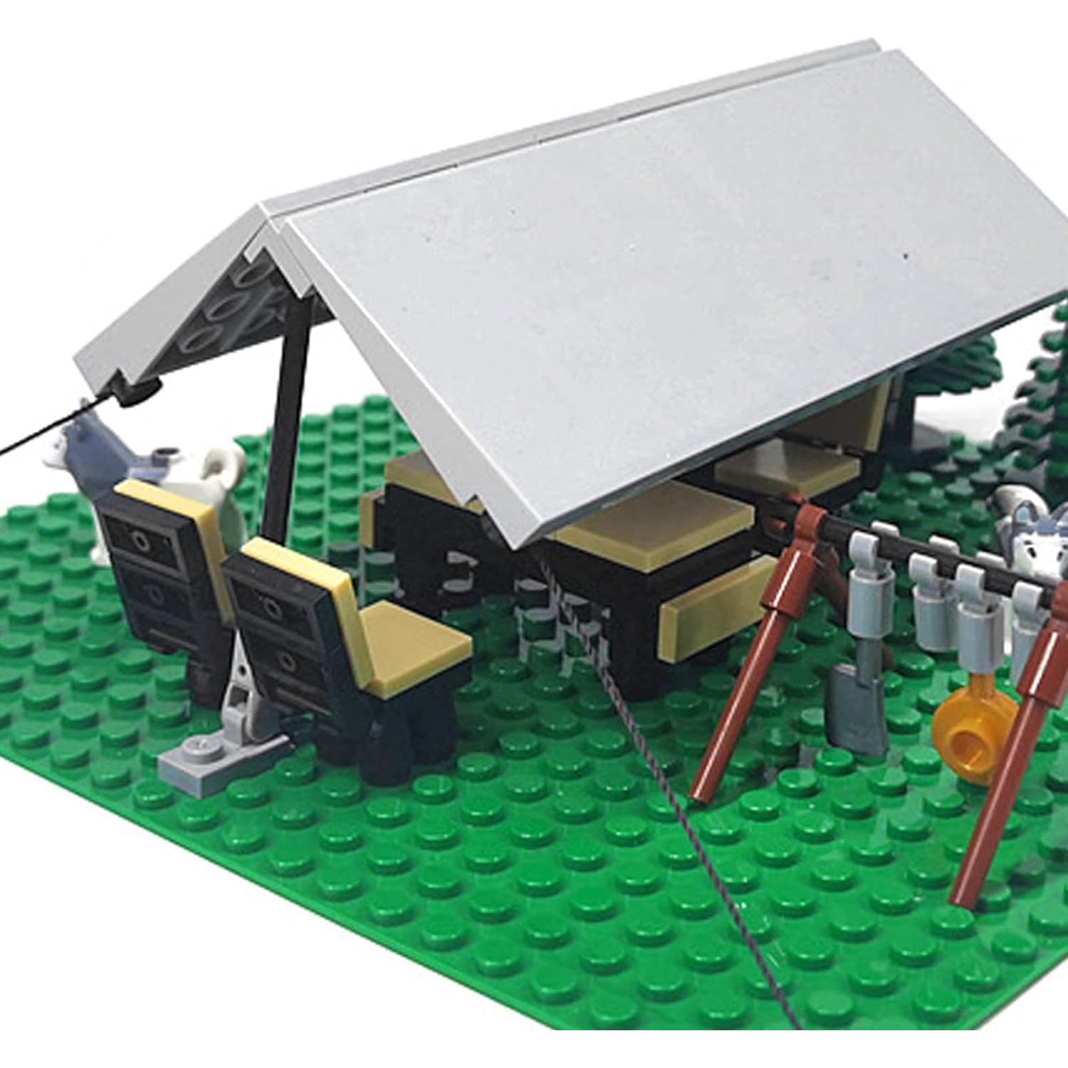 Juego de Bloques de Camping Urbano Pyrrhiax 106 Piezas