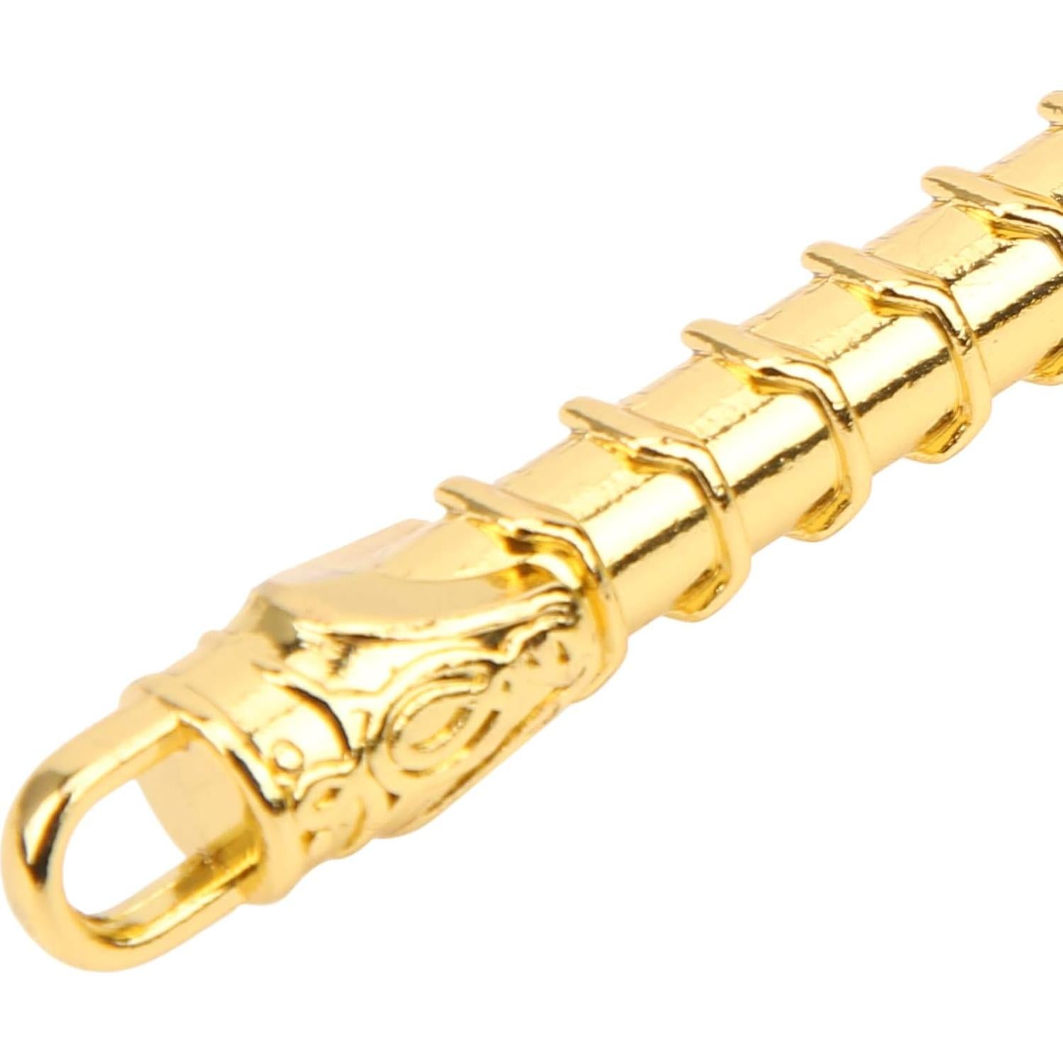 Juguete Antiestrés Punta de Dedo NUMNBE Martillo Oro 7x3.5cm