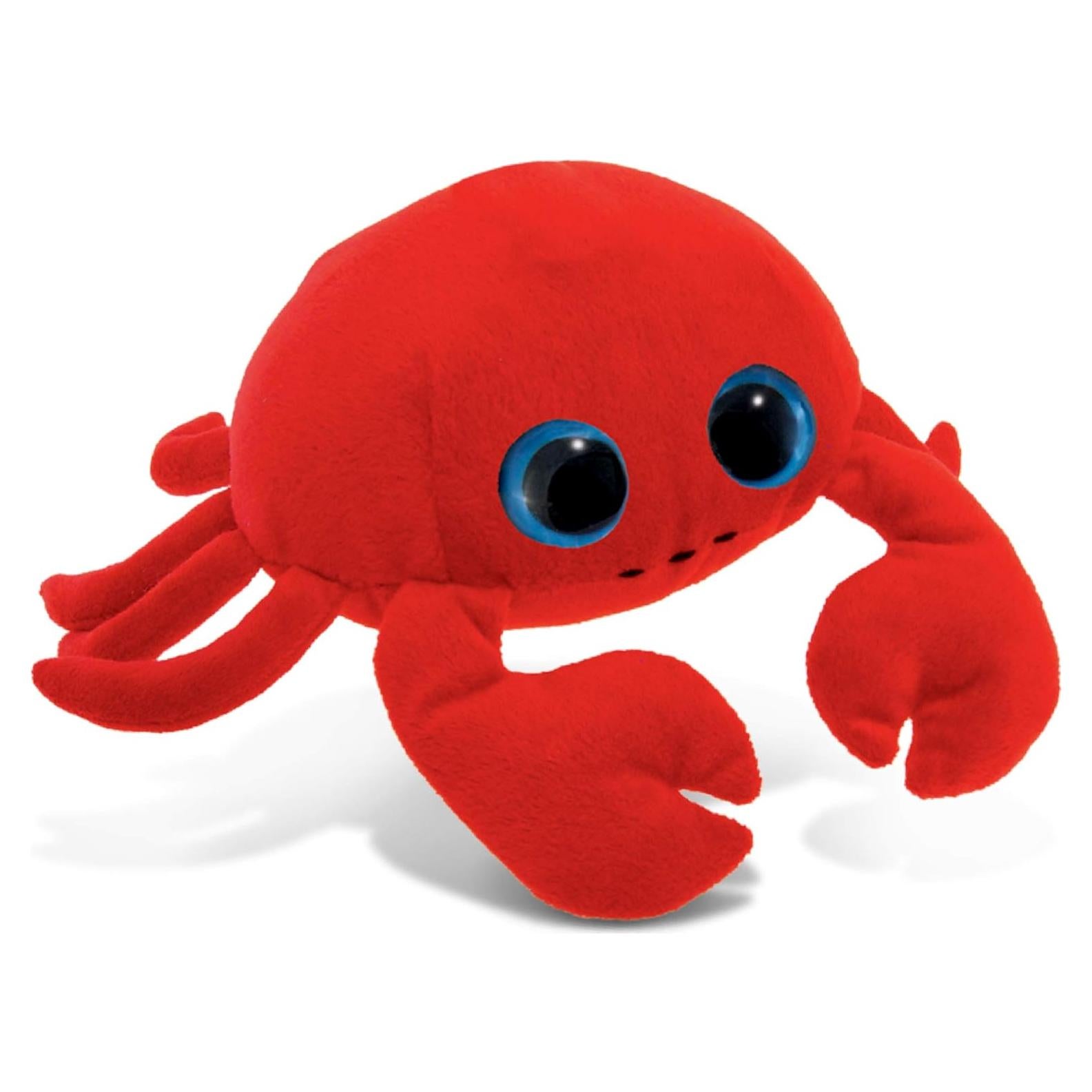Cangrejo de Peluche Rojo Ojos Grandes Puzzled 15 cm Suave