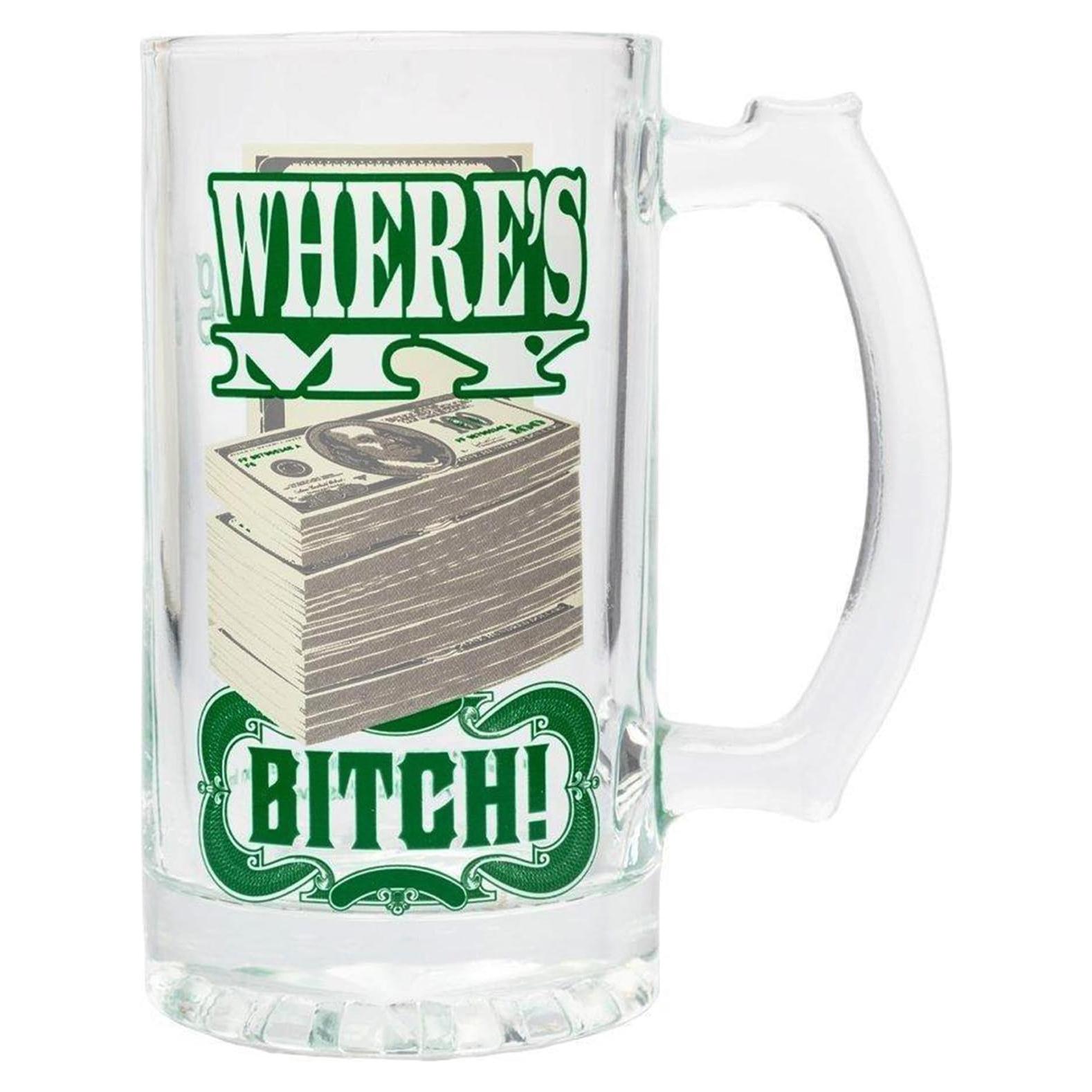Taza de Cerveza Breaking Bad Just Funky 0.47L Transparente