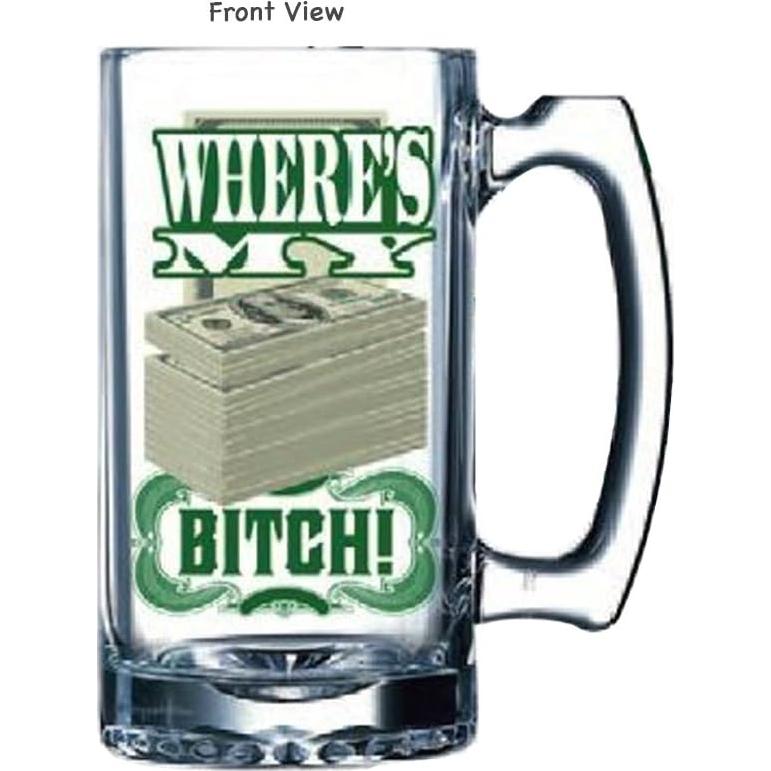 Taza de Cerveza Breaking Bad Just Funky 0.47L Transparente