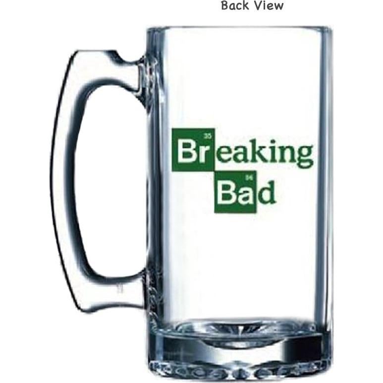 Taza de Cerveza Breaking Bad Just Funky 0.47L Transparente