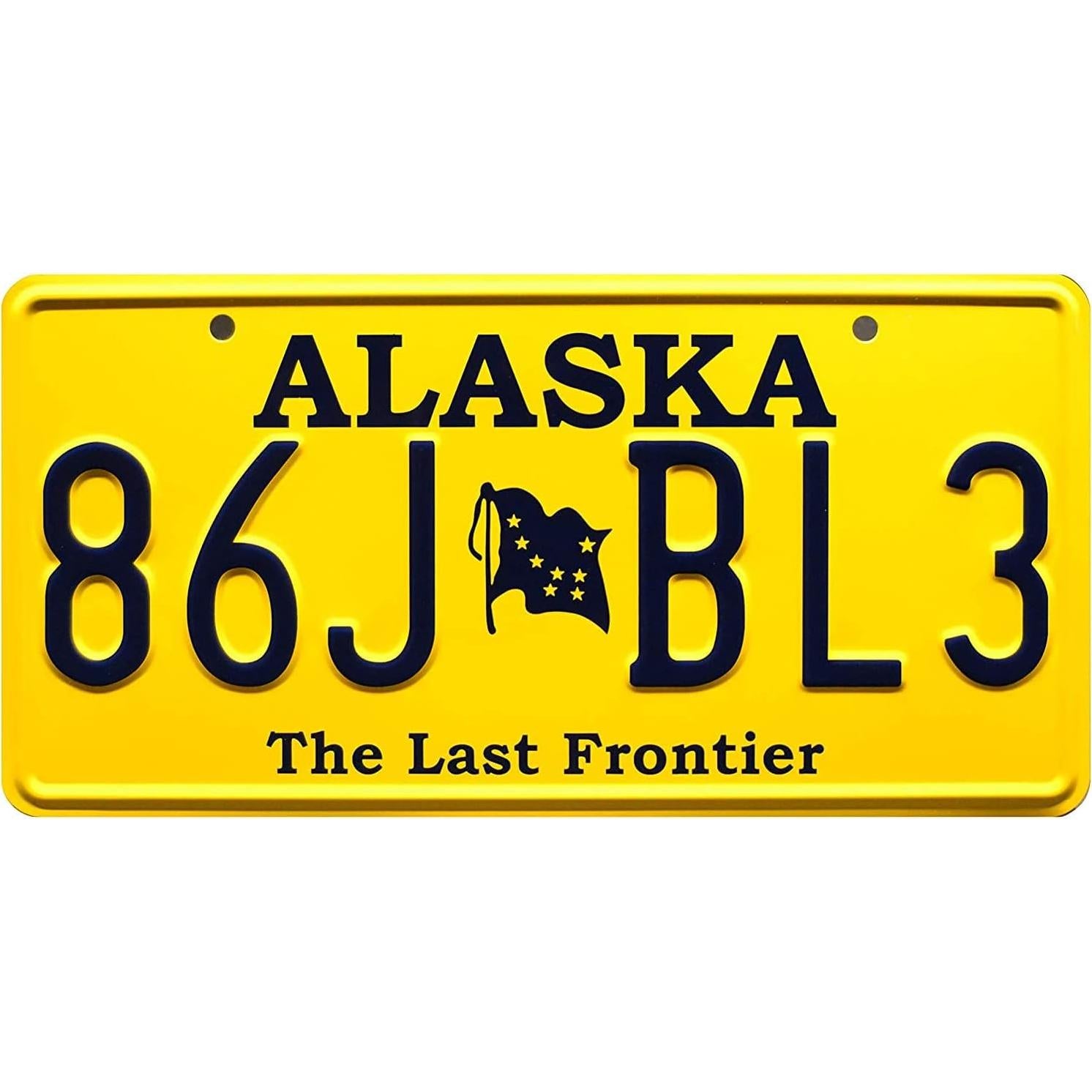 Conjunto de 5 Réplicas Placas Licencia Autos Breaking Bad OPO 10