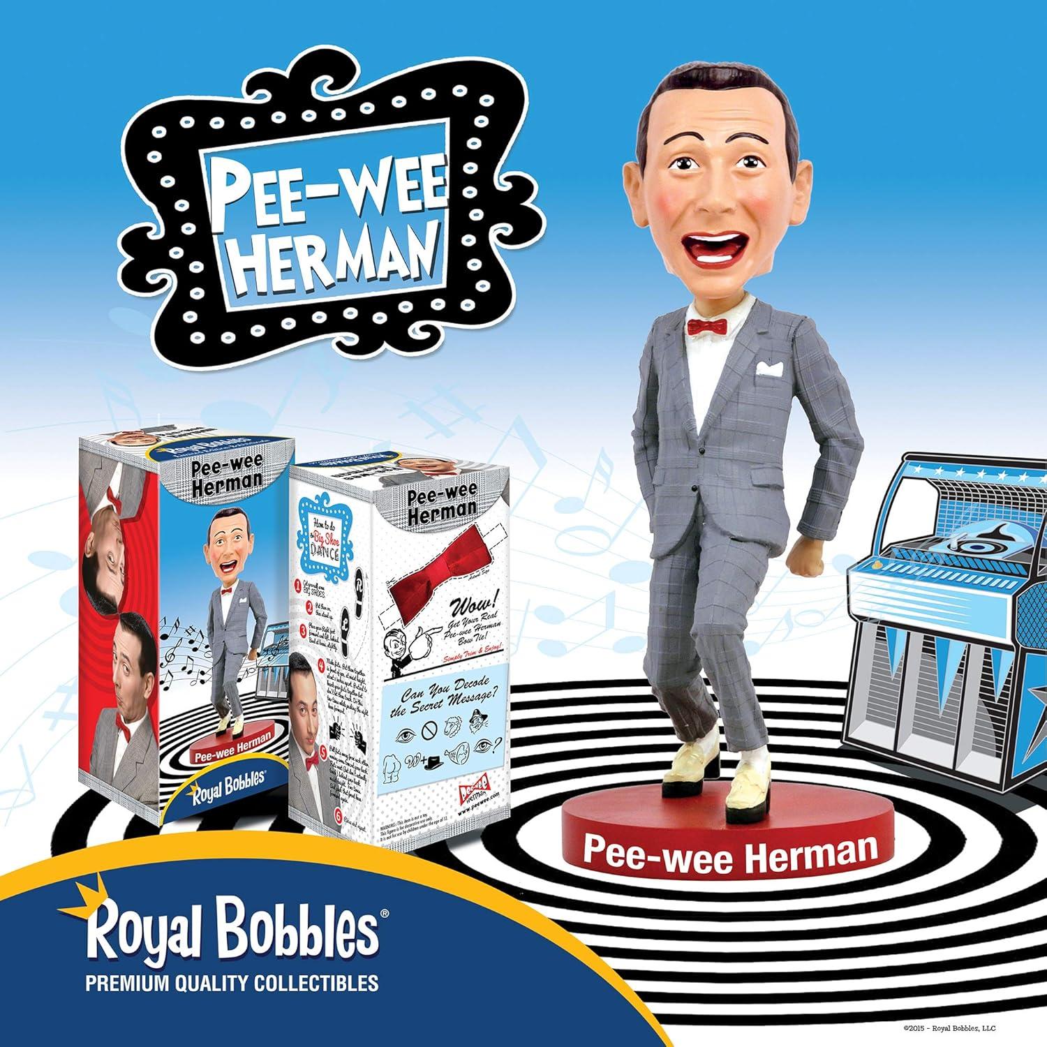 Estatua Bobblehead Pee Wee Herman Royal Bobbles 20 cm