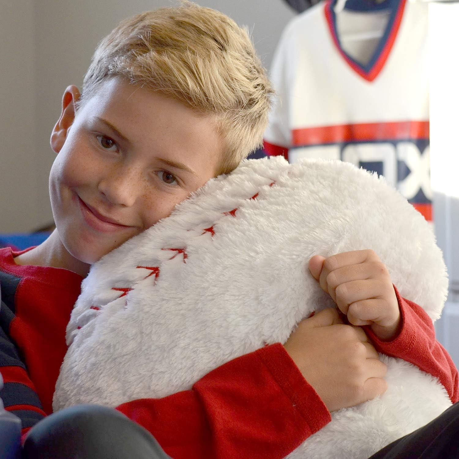 Almohada de béisbol de peluche CatchStar 45x45 cm para niños