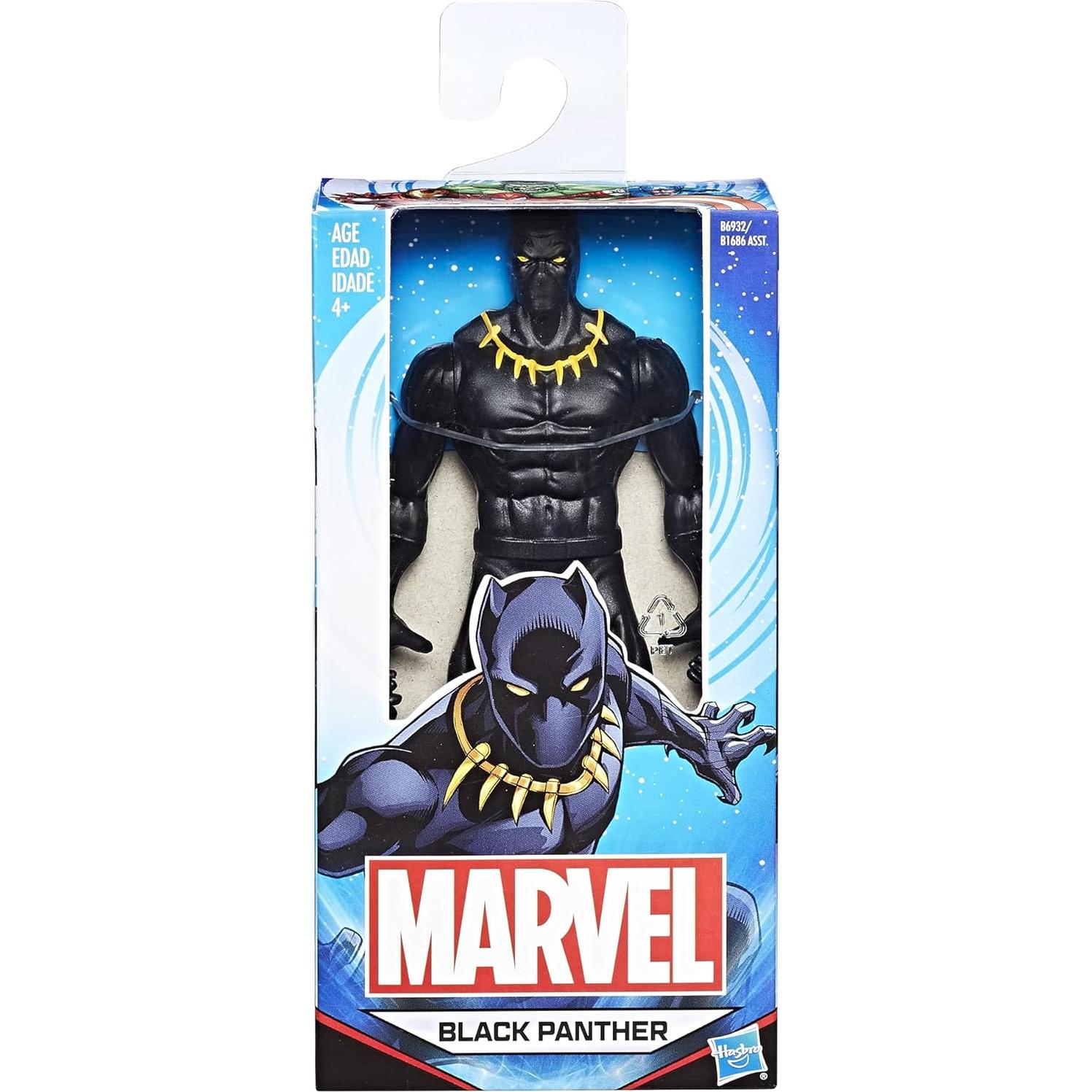 Figura de Acción Marvel Pantera Negra 15 cm Hasbro
