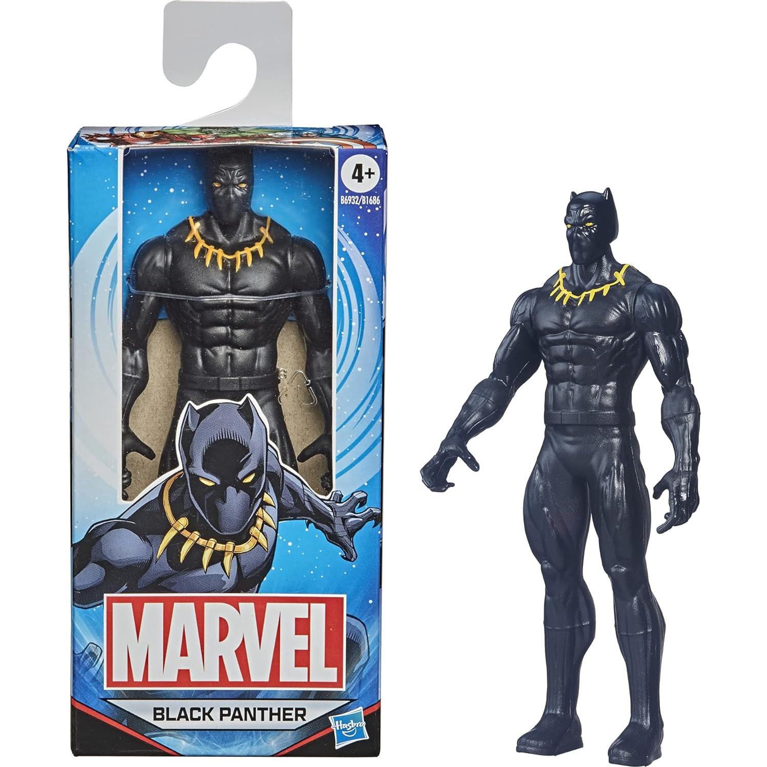 Figura de Acción Marvel Pantera Negra 15 cm Hasbro