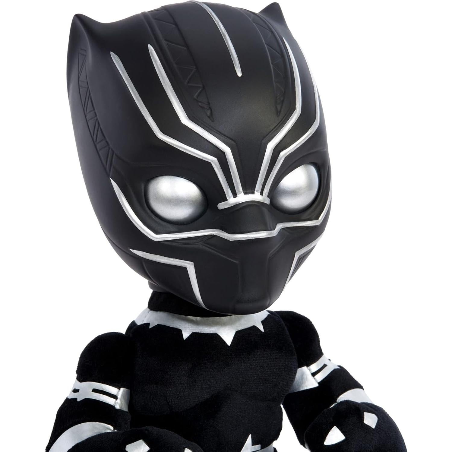 Figura de peluche Black Panther Mattel 28 cm con luces y sonidos