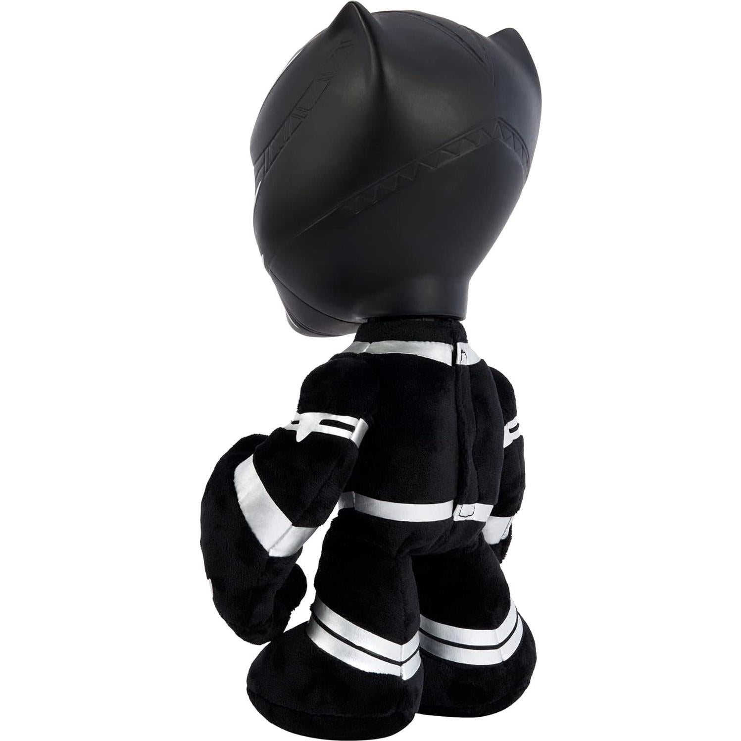 Figura de peluche Black Panther Mattel 28 cm con luces y sonidos