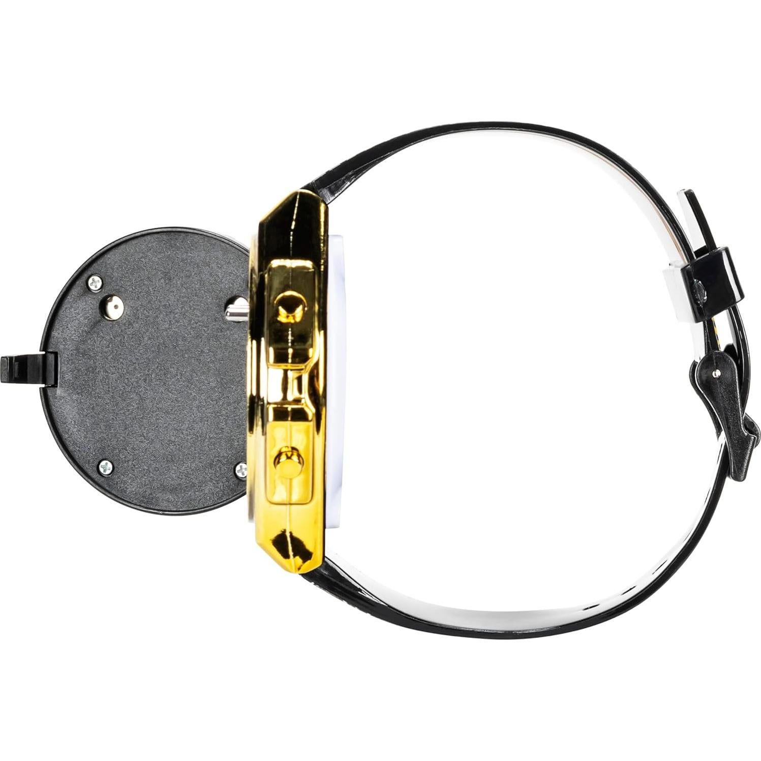 Reloj LCD Marvel Black Panther para Niños con Luz - Correa Ajustable