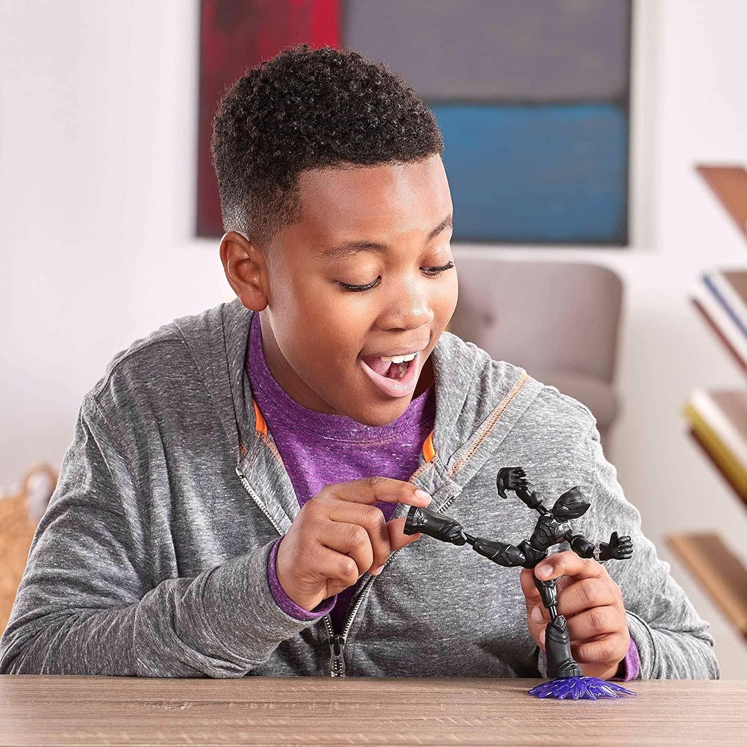 Figura de Acción Pantera Negra Bend and Flex 15 cm Hasbro