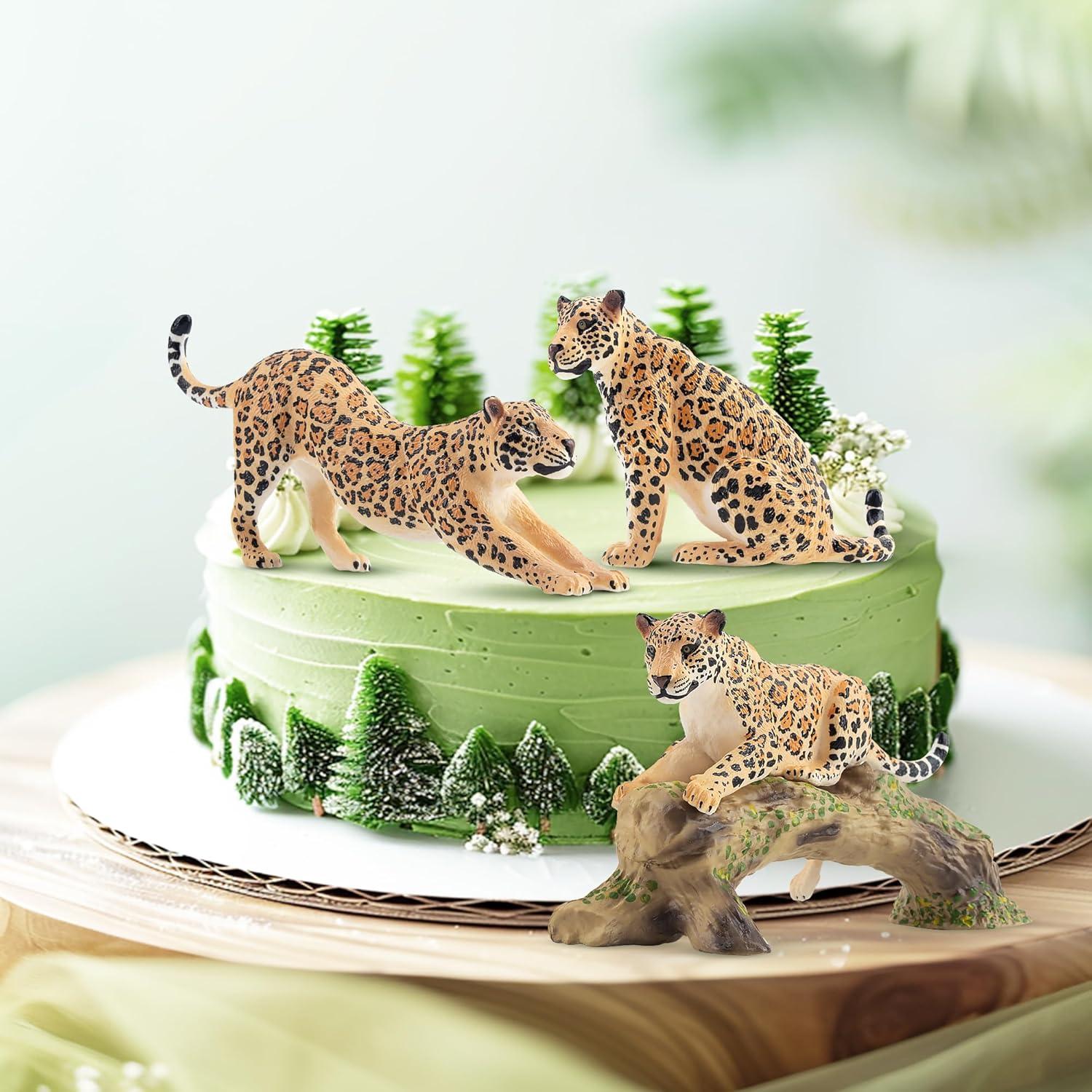 Juego de Figuras de Animales Jaguar TOYMANY 7PCS Realistas