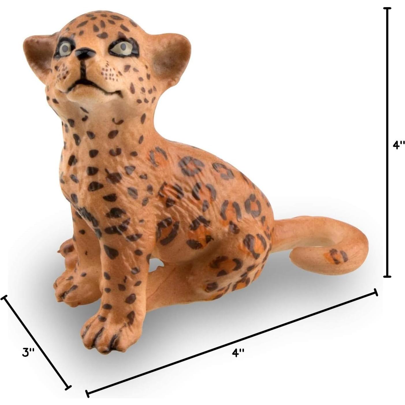 Juego de Figuras de Animales Jaguar TOYMANY 7PCS Realistas