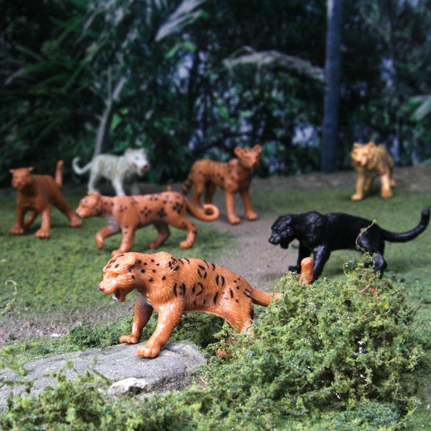 Safari Ltd. TOOB Grandes Gatos - 9 Mini Figuras Educativas