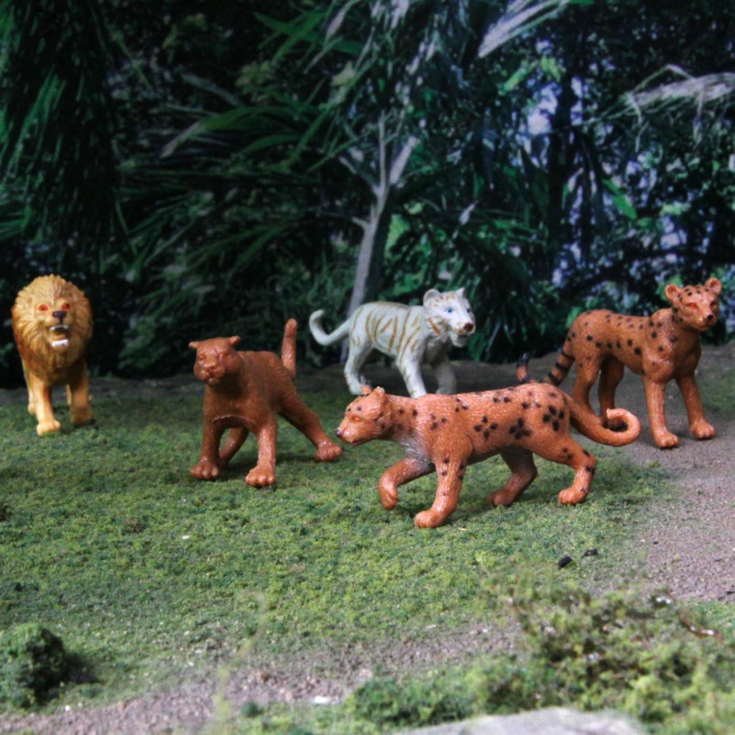 Safari Ltd. TOOB Grandes Gatos - 9 Mini Figuras Educativas