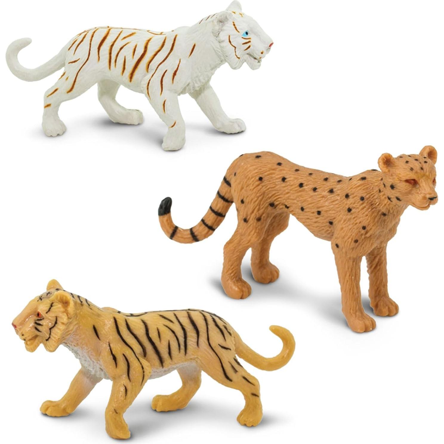 Safari Ltd. TOOB Grandes Gatos - 9 Mini Figuras Educativas