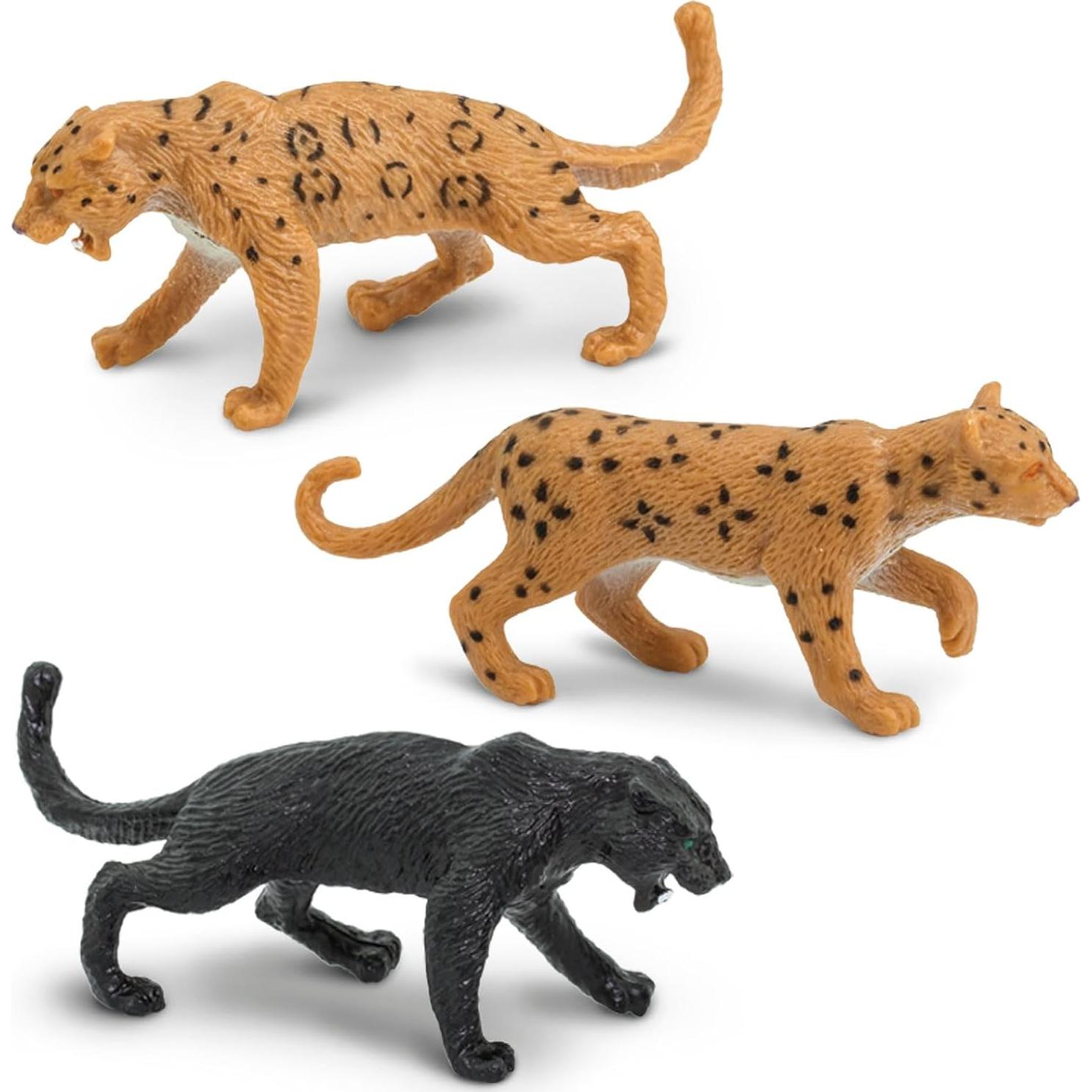 Safari Ltd. TOOB Grandes Gatos - 9 Mini Figuras Educativas