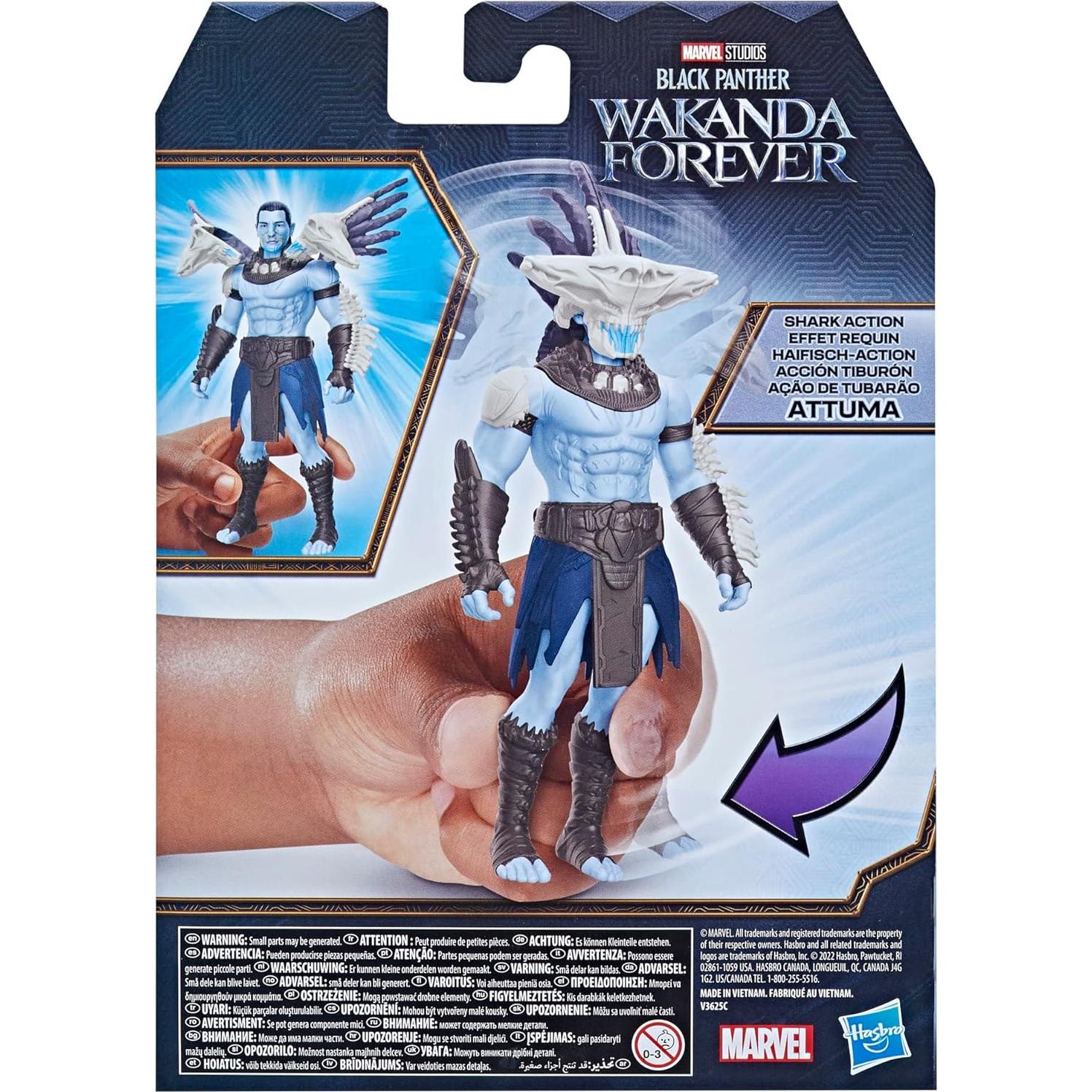 Figura de acción Attuma 15 cm Marvel Black Panther