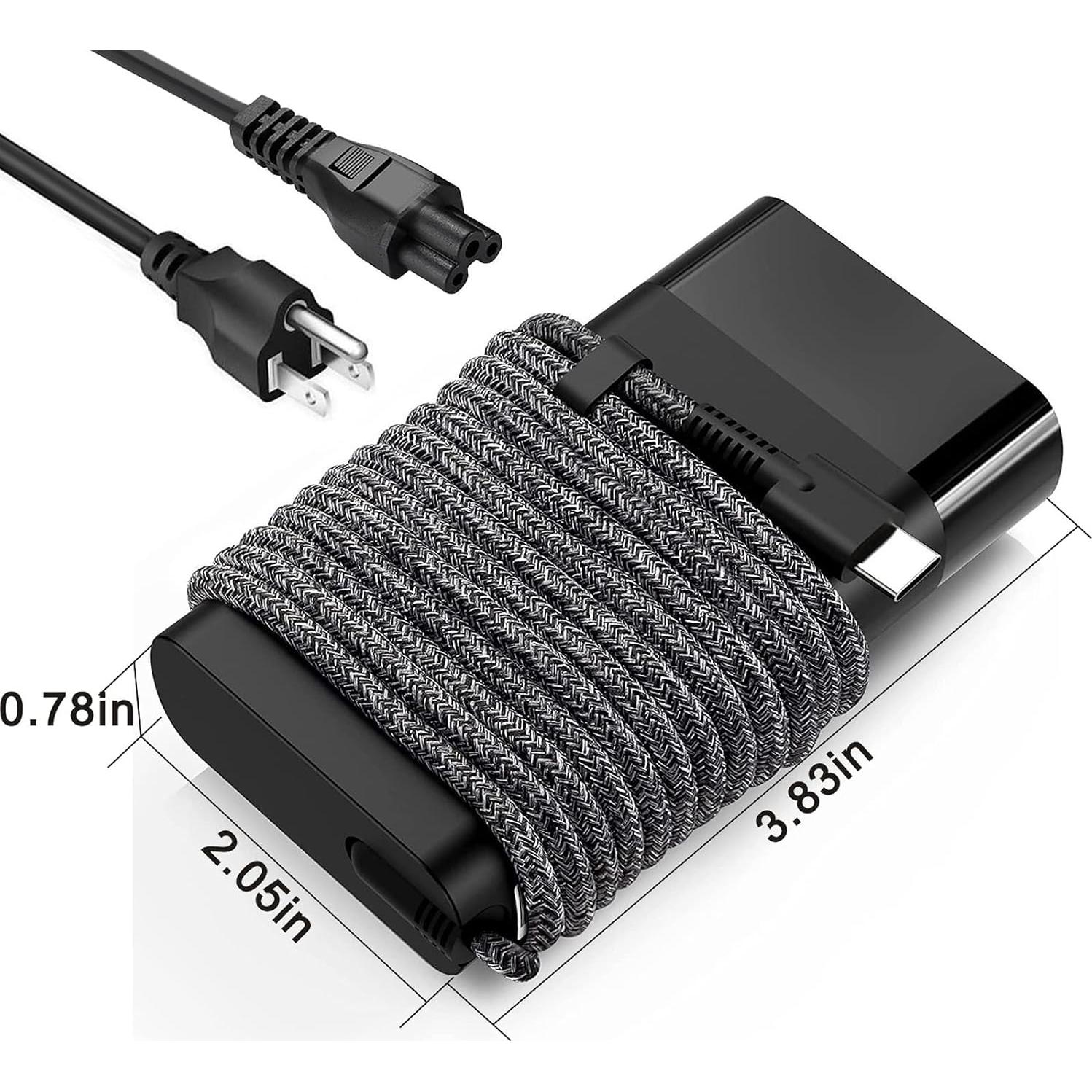 Cargador Laptop HP 65W USB-C Slim Adaptador de Poder