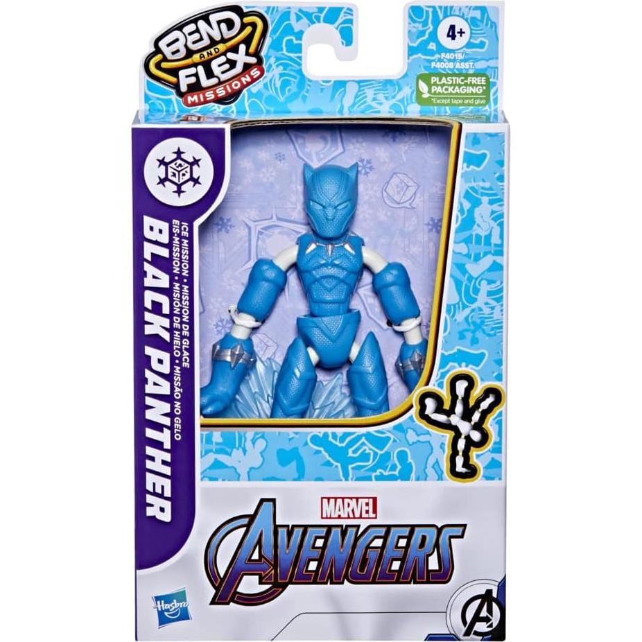 Figura de Acción Pantera Negra Hasbro 15.24 cm Misión de Hielo
