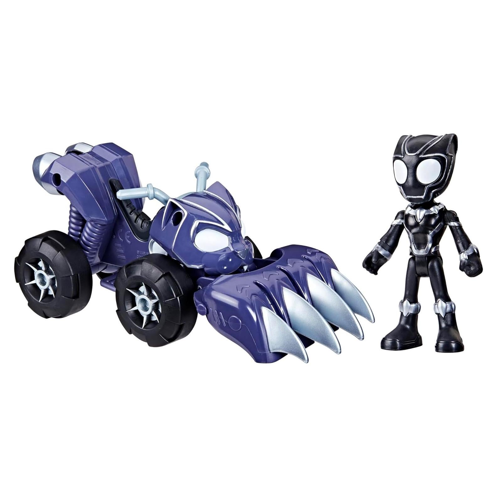 Set de Juguete Panther Patroller Marvel con Figura Pantera Negra