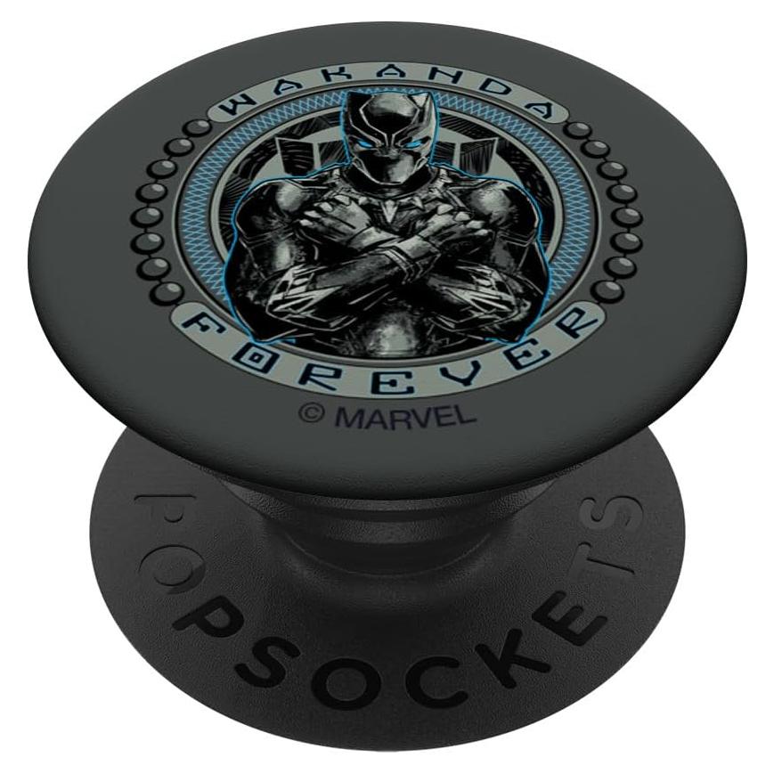 PopSocket Adhesivo Black Panther T'Challa Marvel 4.1x1.3cm